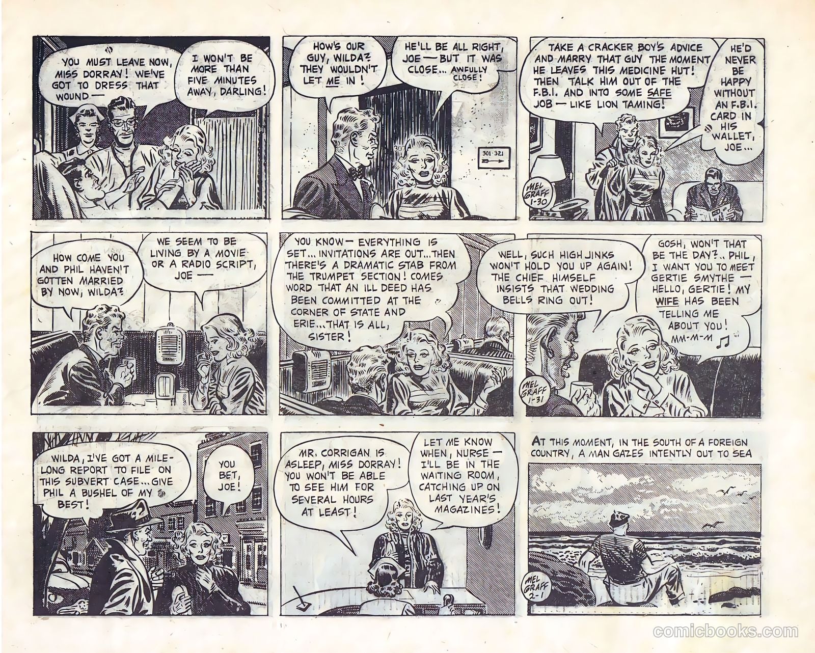 Secret Agent X-9 #21 (1990) — page 4 of 18