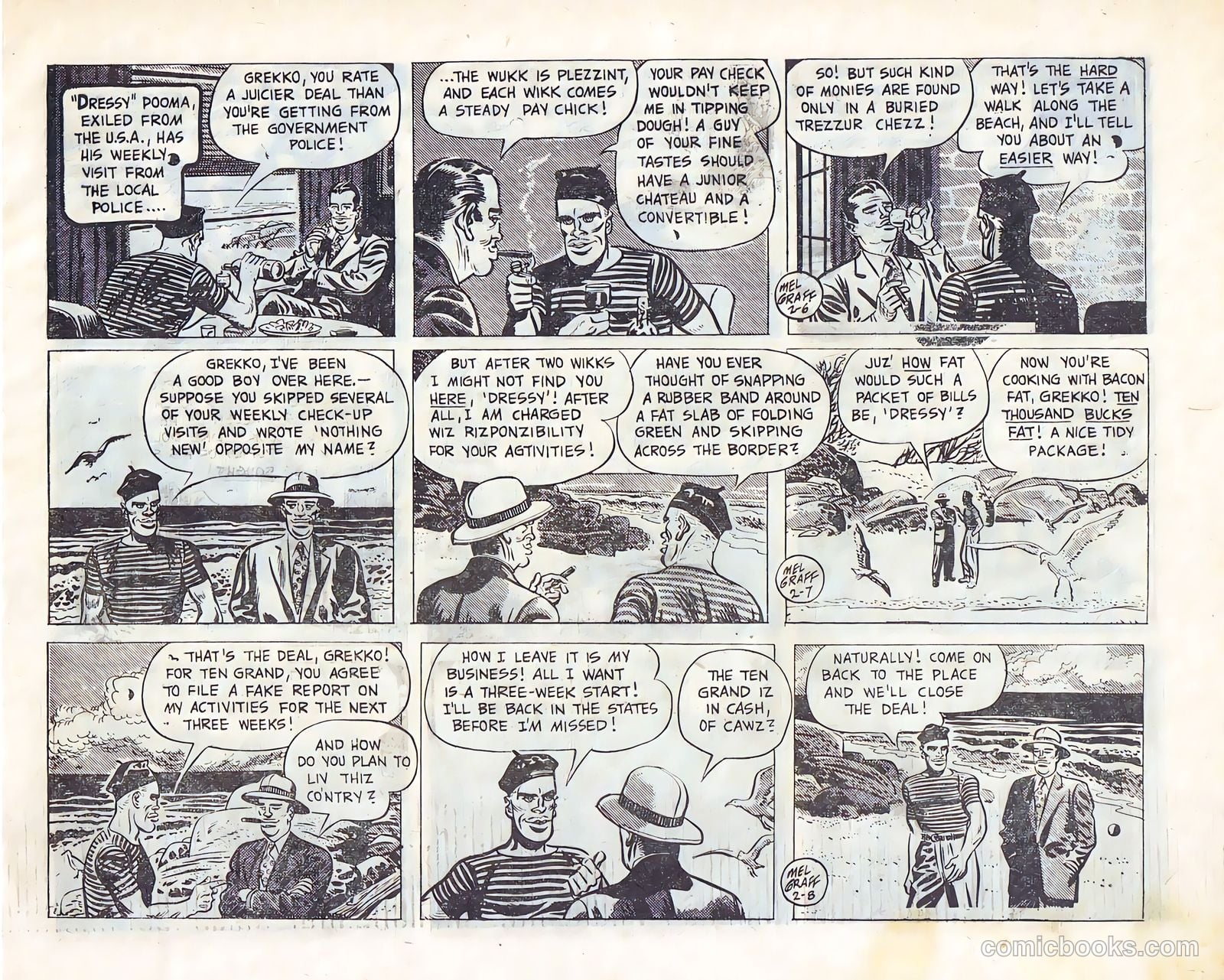 Secret Agent X-9 #21 (1990) — page 6 of 18