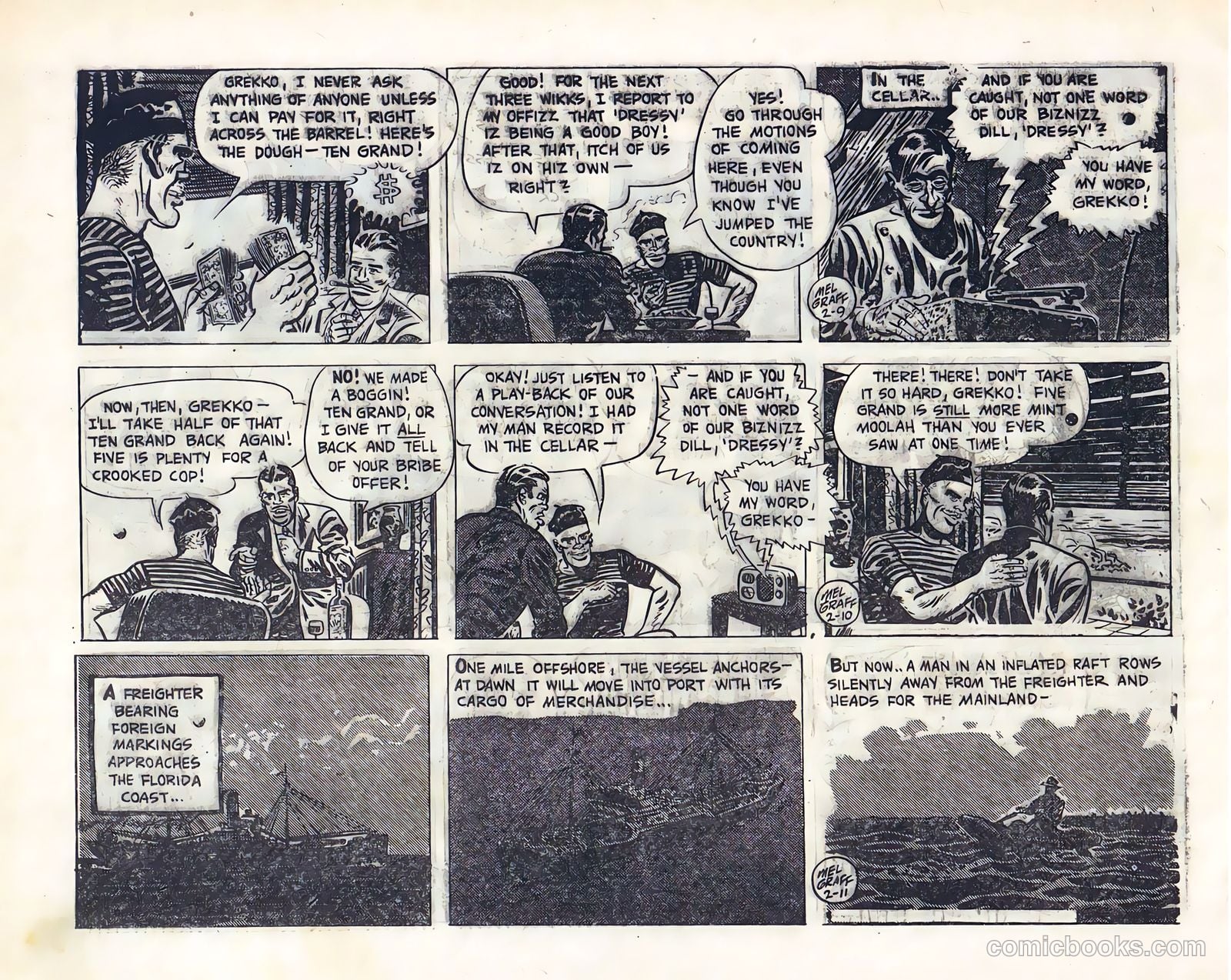 Secret Agent X-9 #21 (1990) — page 7 of 18