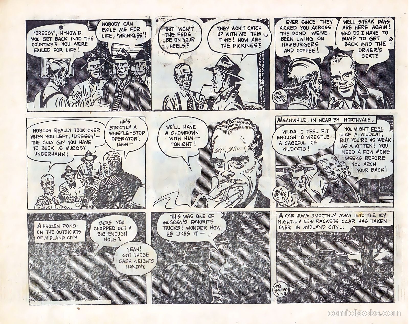 Secret Agent X-9 #21 (1990) — page 9 of 18