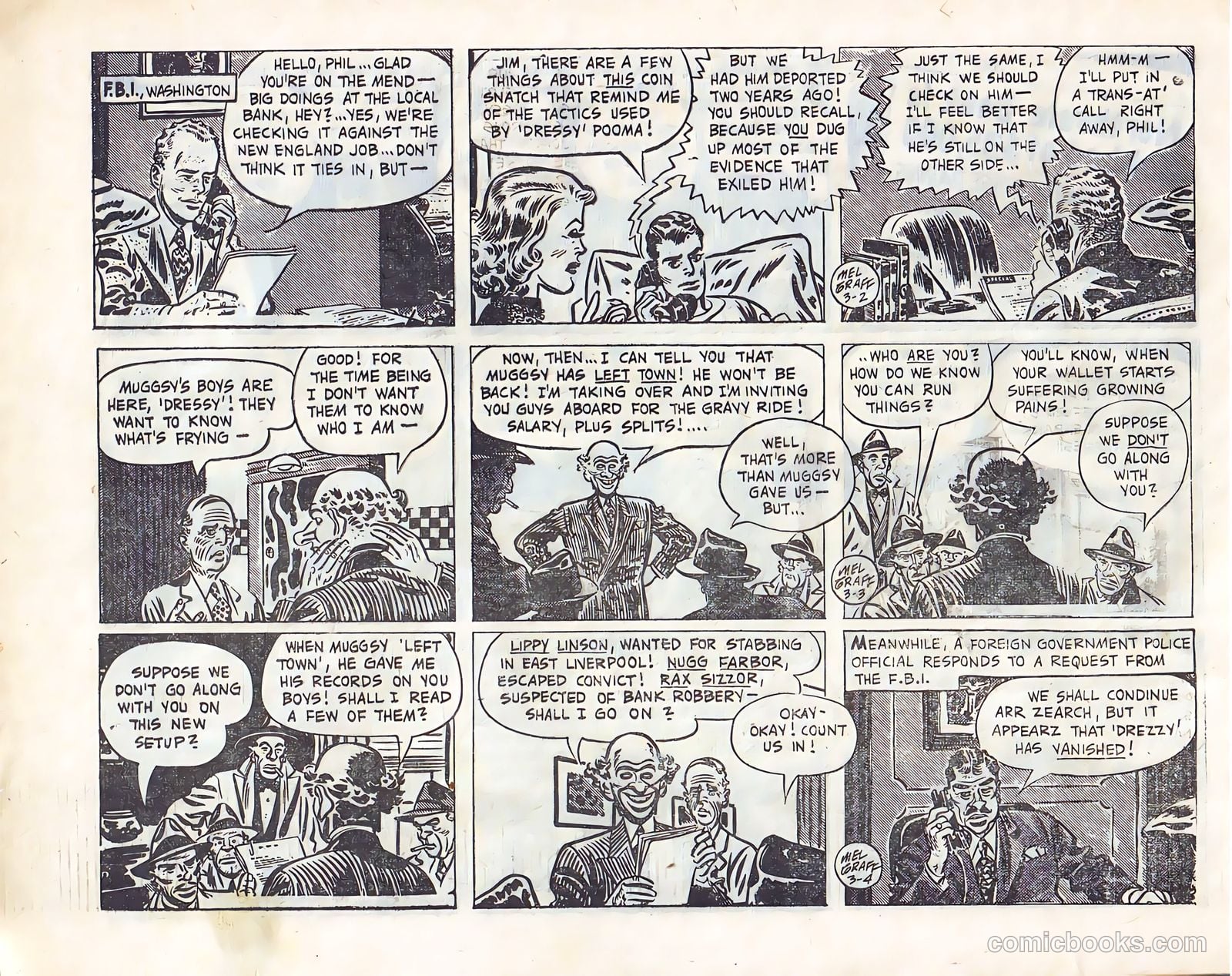 Secret Agent X-9 #21 (1990) — page 13 of 18