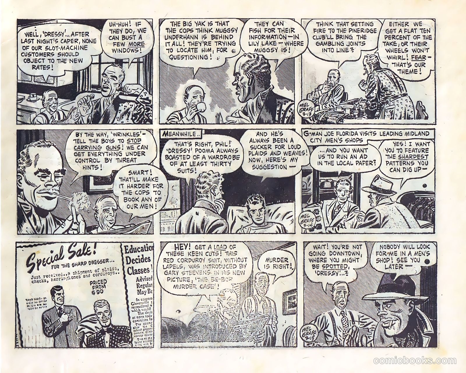 Secret Agent X-9 #21 (1990) — page 16 of 18