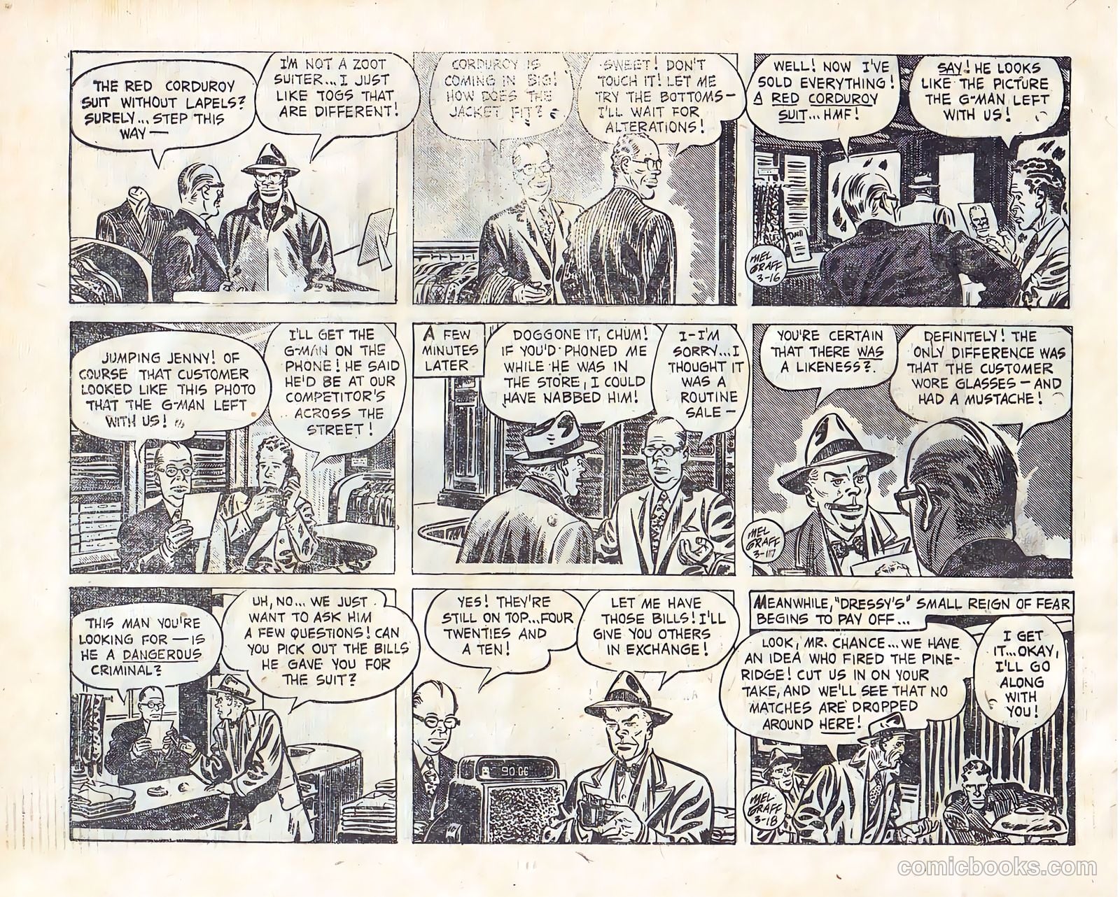 Secret Agent X-9 #21 (1990) — page 17 of 18
