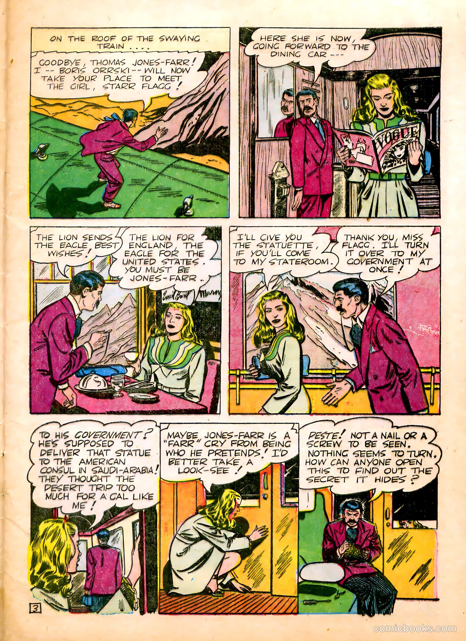 Undercover Girl #6 (1949) — page 5 of 36
