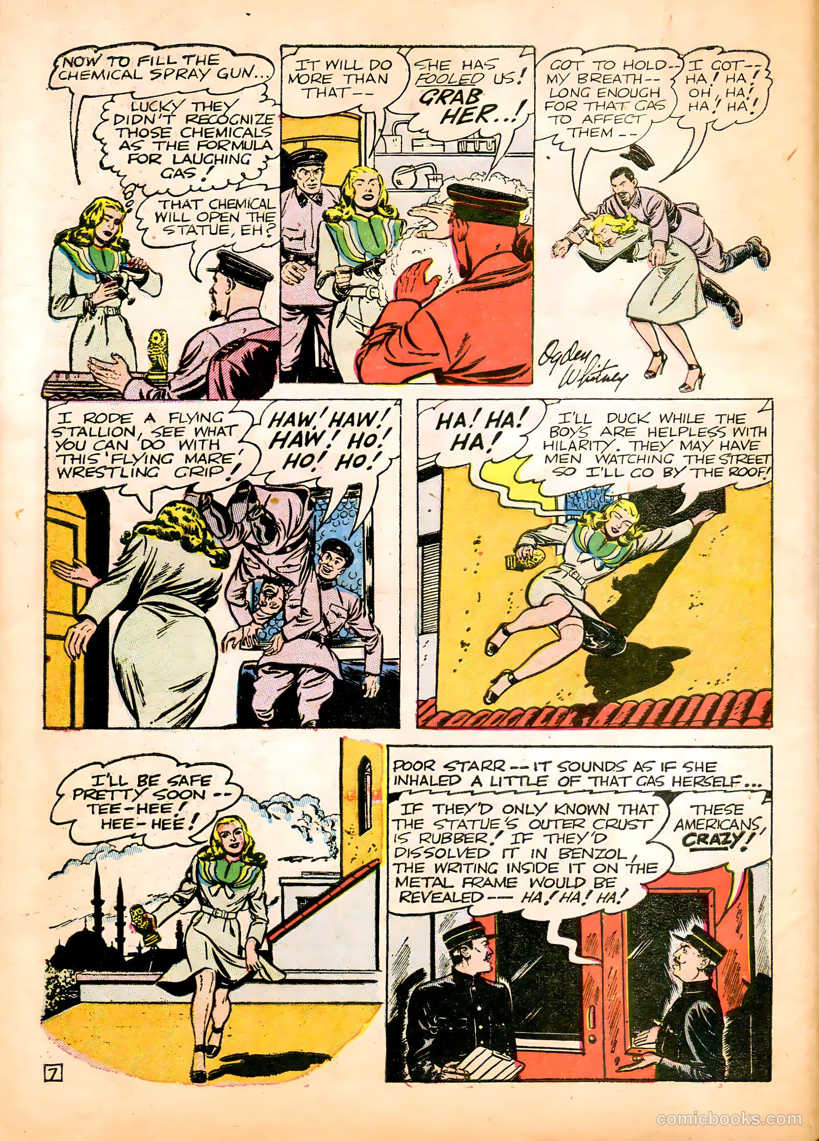 Undercover Girl #6 (1949) — page 9 of 36
