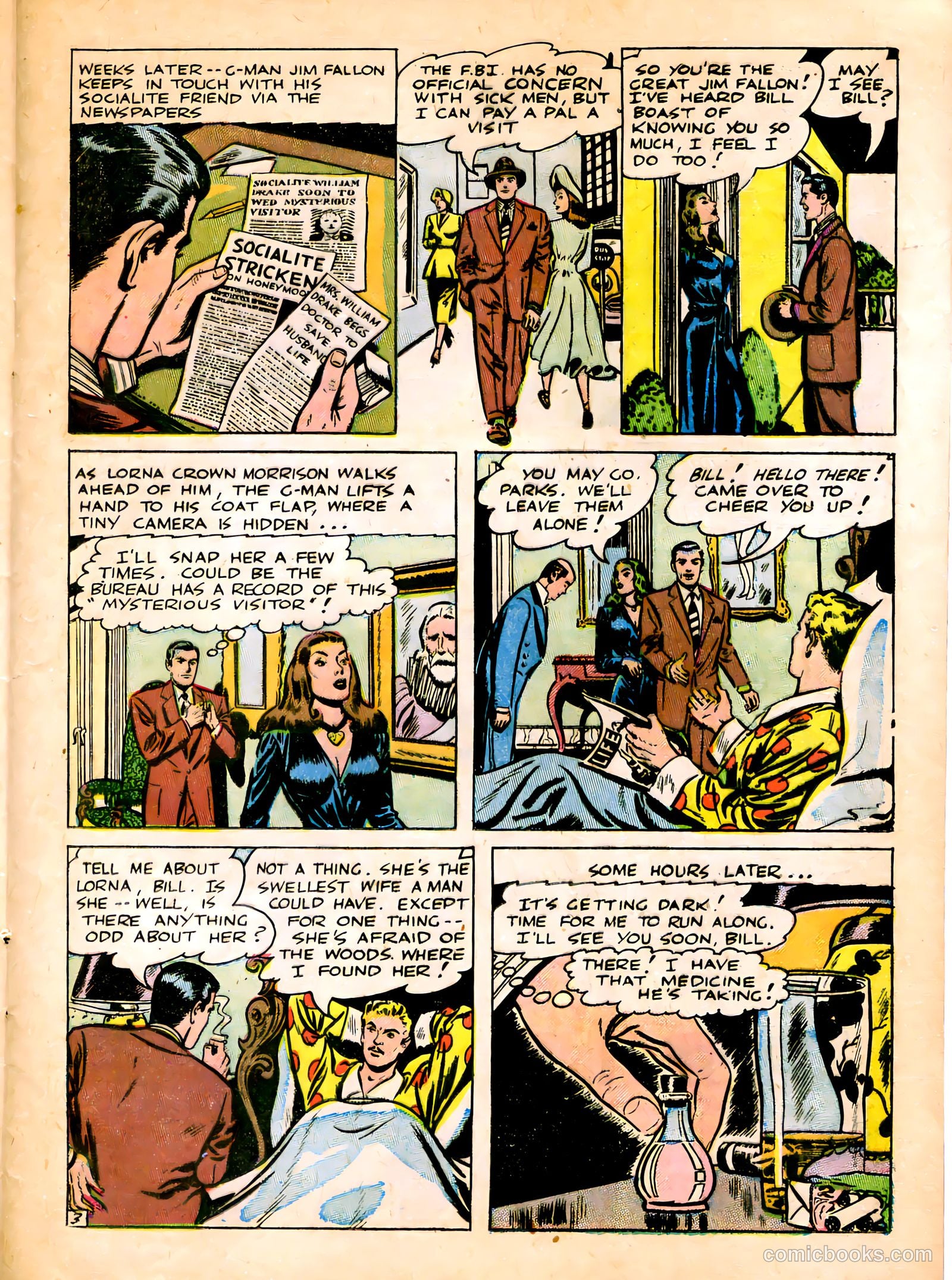 Undercover Girl #6 (1949) — page 13 of 36