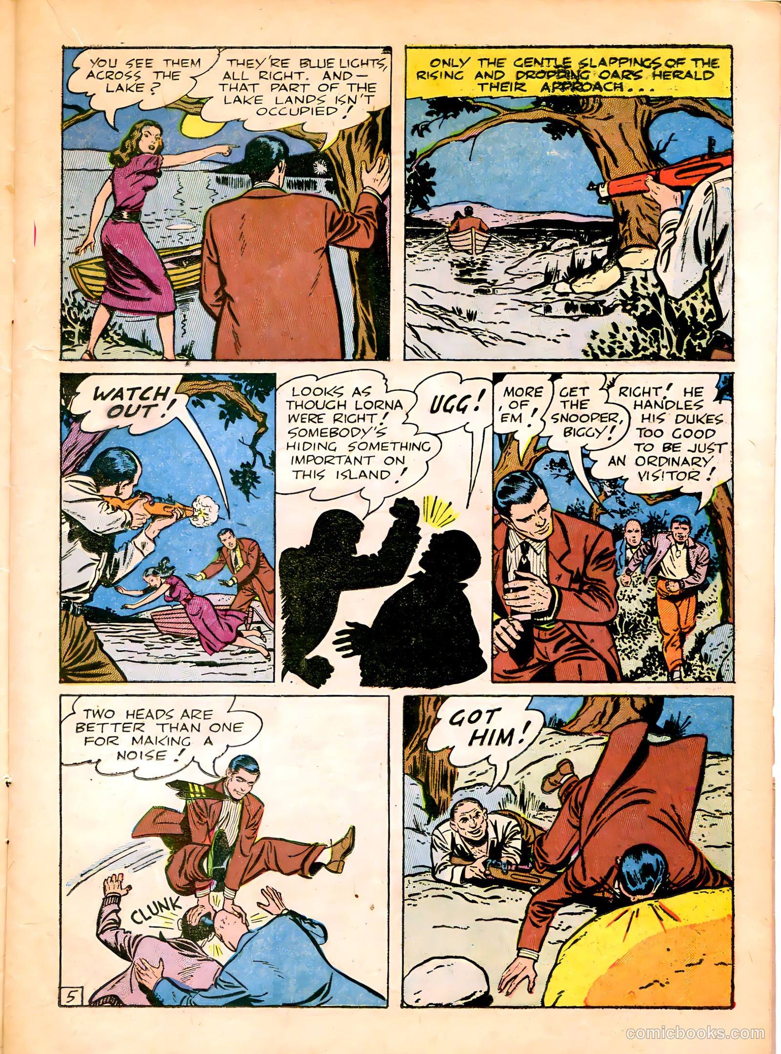 Undercover Girl #6 (1949) — page 15 of 36