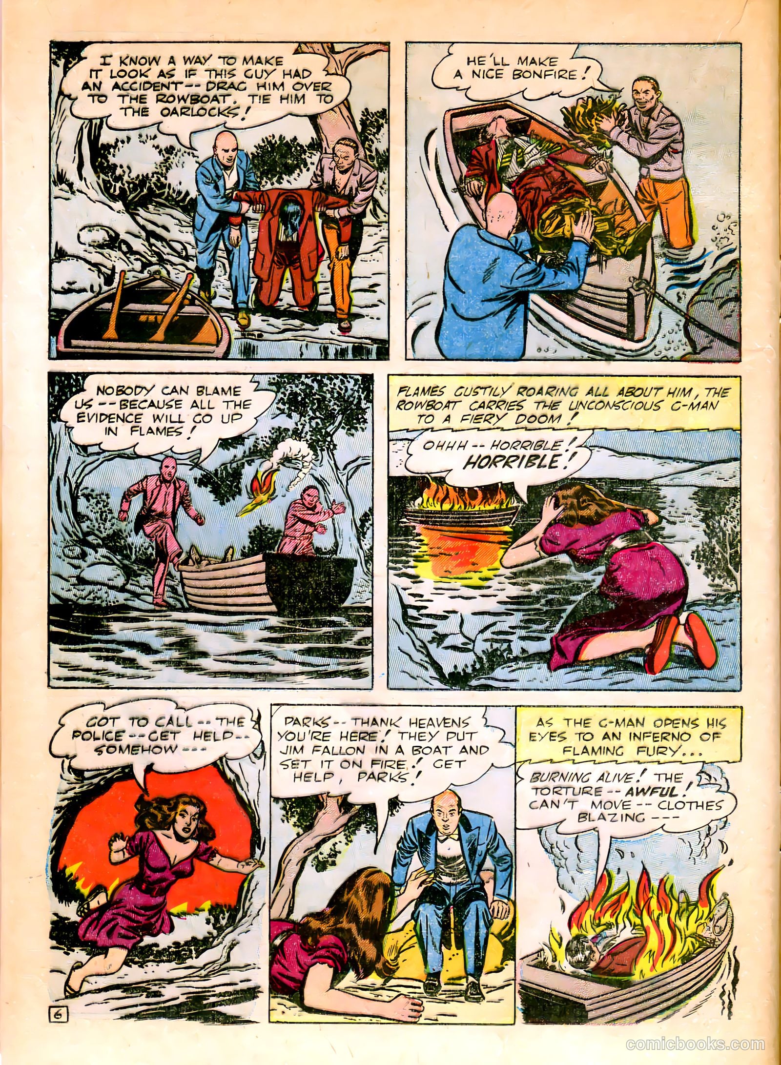 Undercover Girl #6 (1949) — page 16 of 36