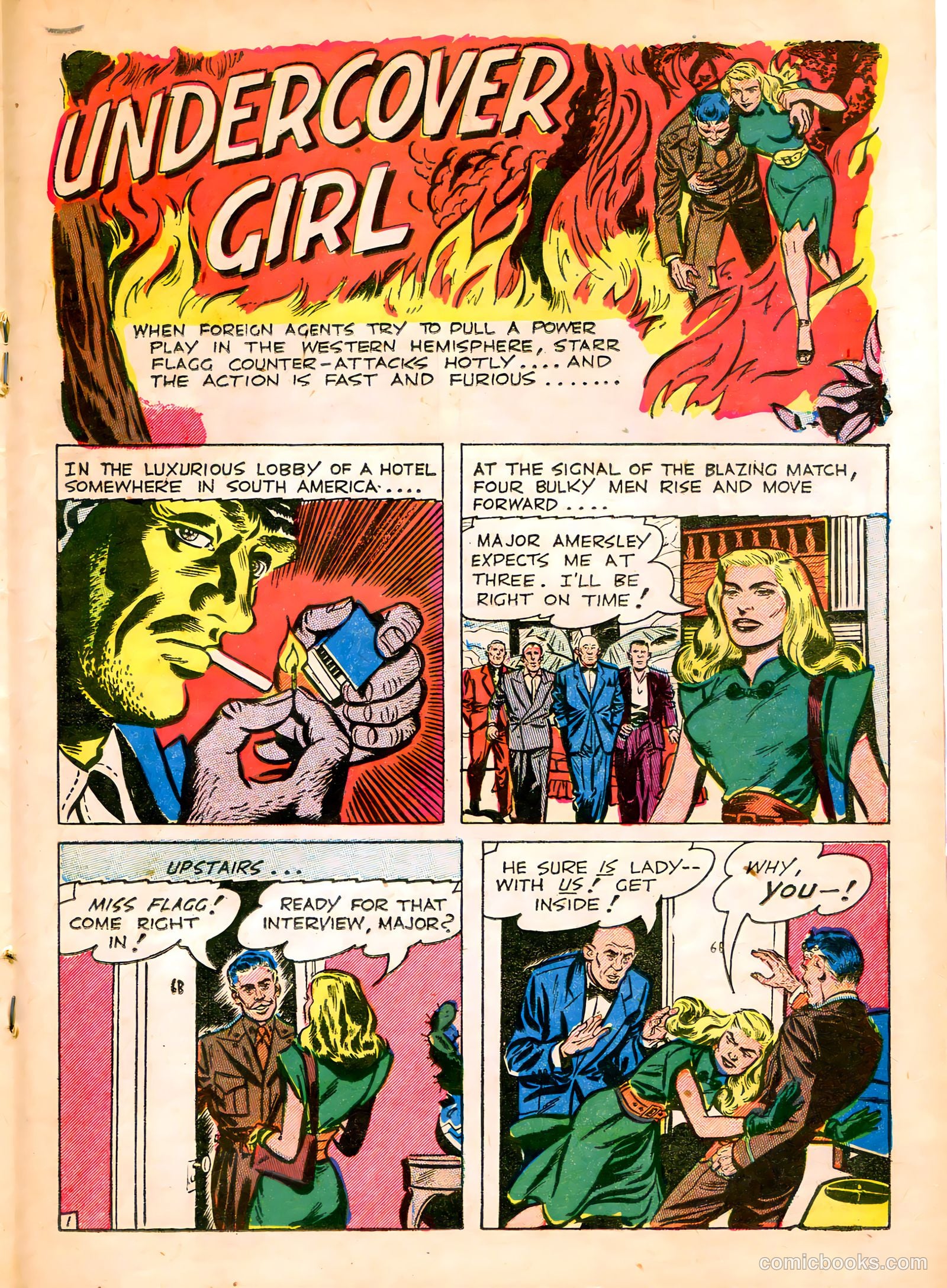 Undercover Girl #6 (1949) — page 19 of 36