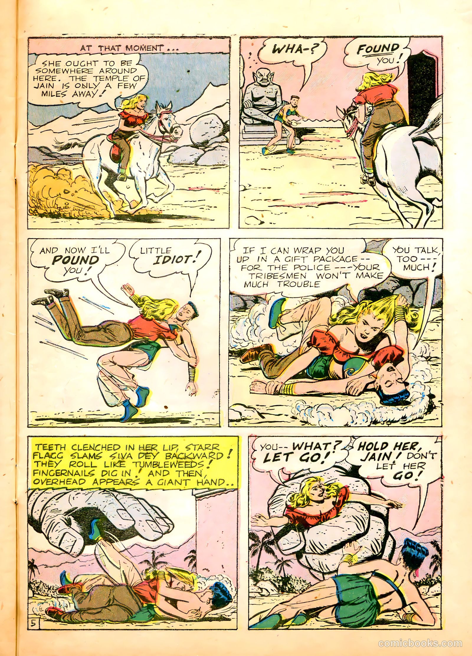 Undercover Girl #6 (1949) — page 30 of 36
