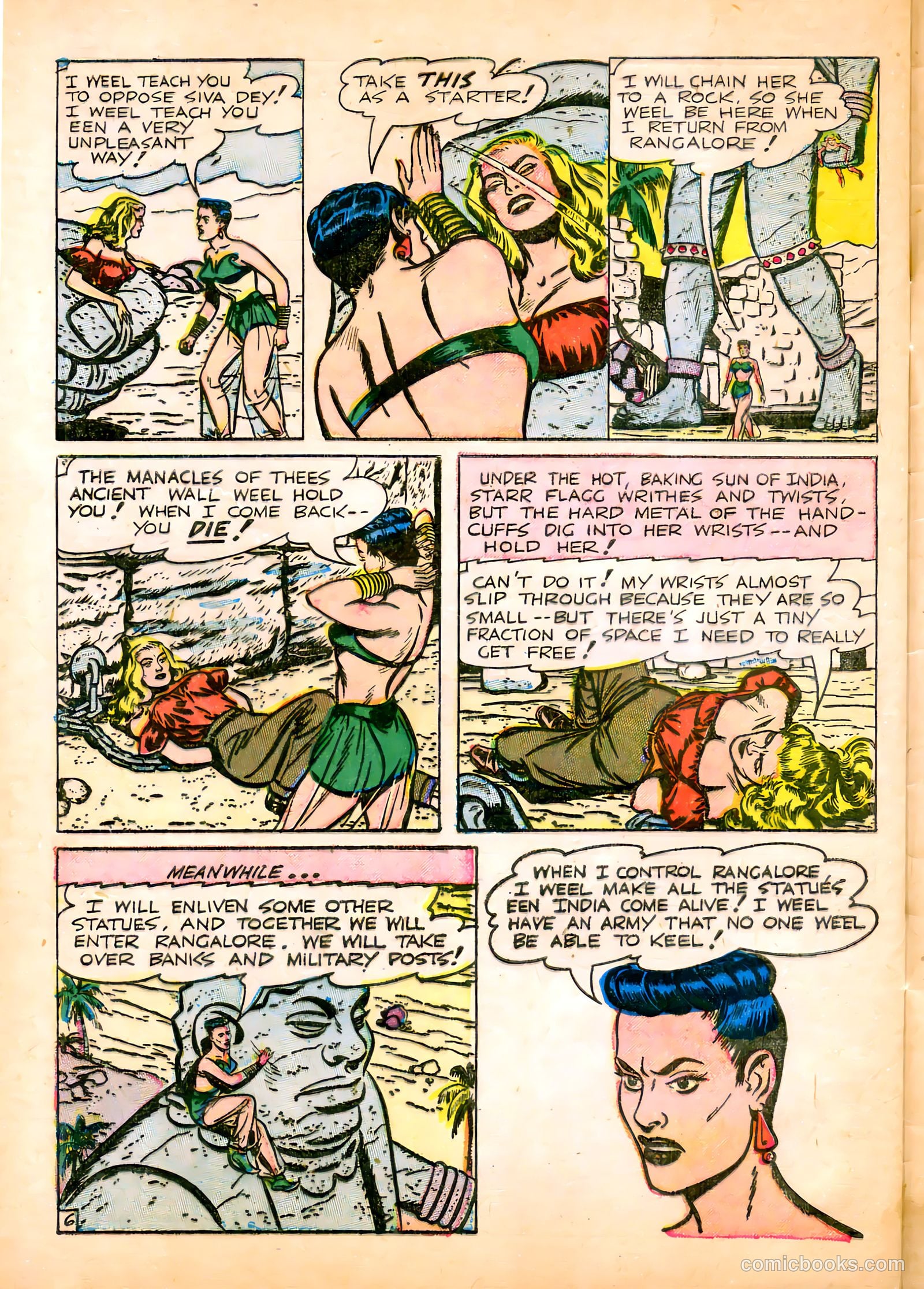 Undercover Girl #6 (1949) — page 31 of 36