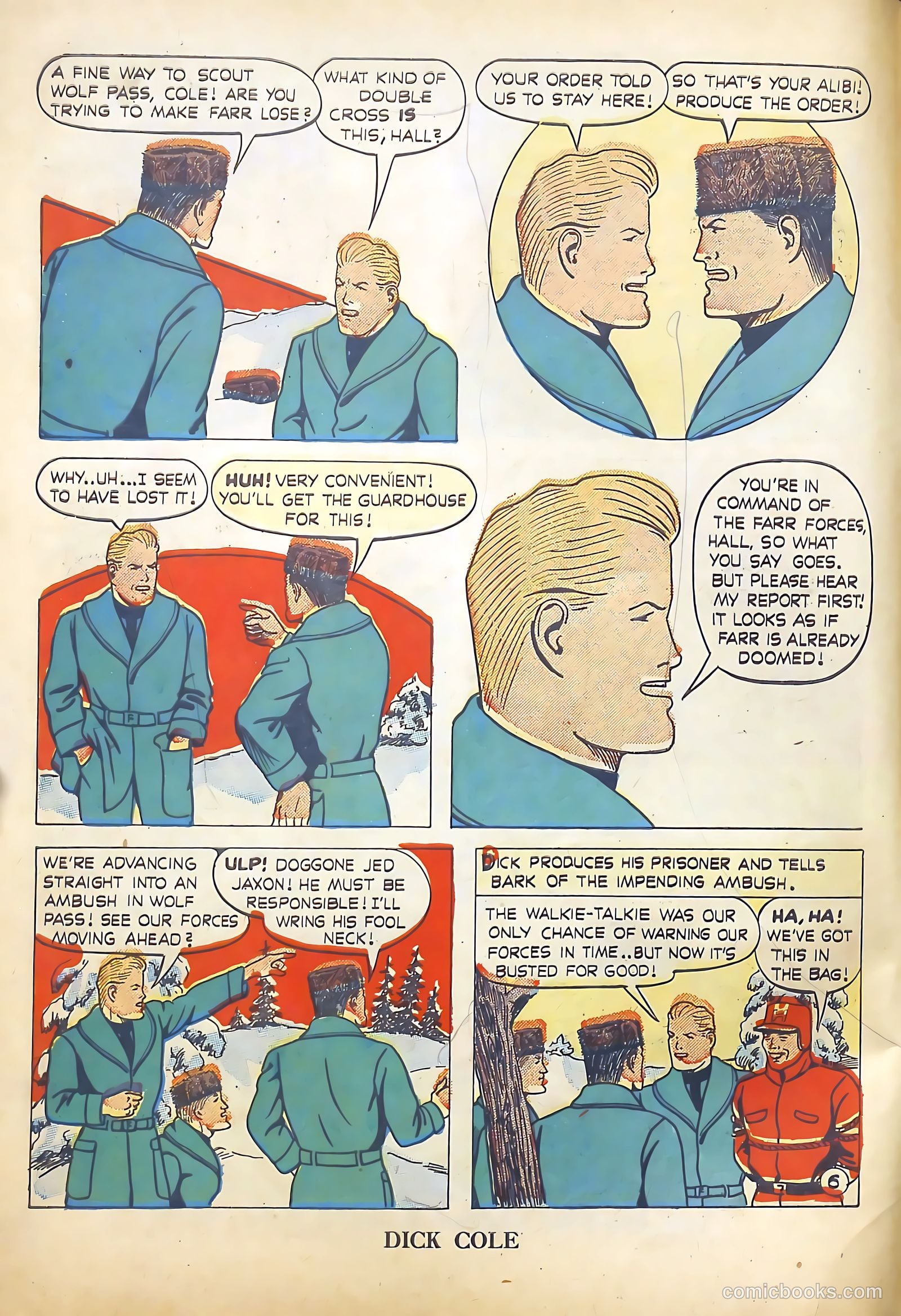 Dick Cole #2 (1948) — page 9 of 53