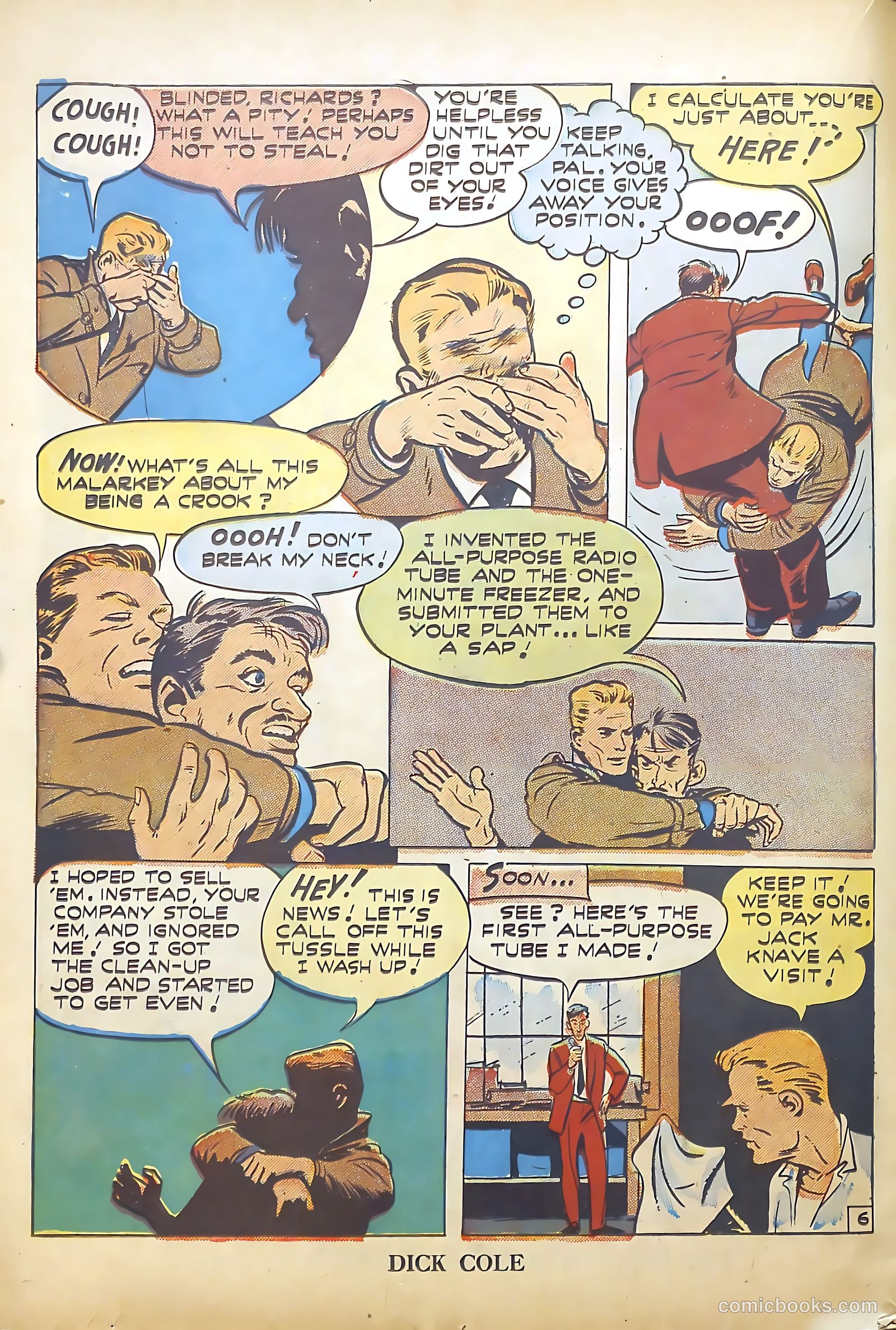 Dick Cole #2 (1948) — page 31 of 53