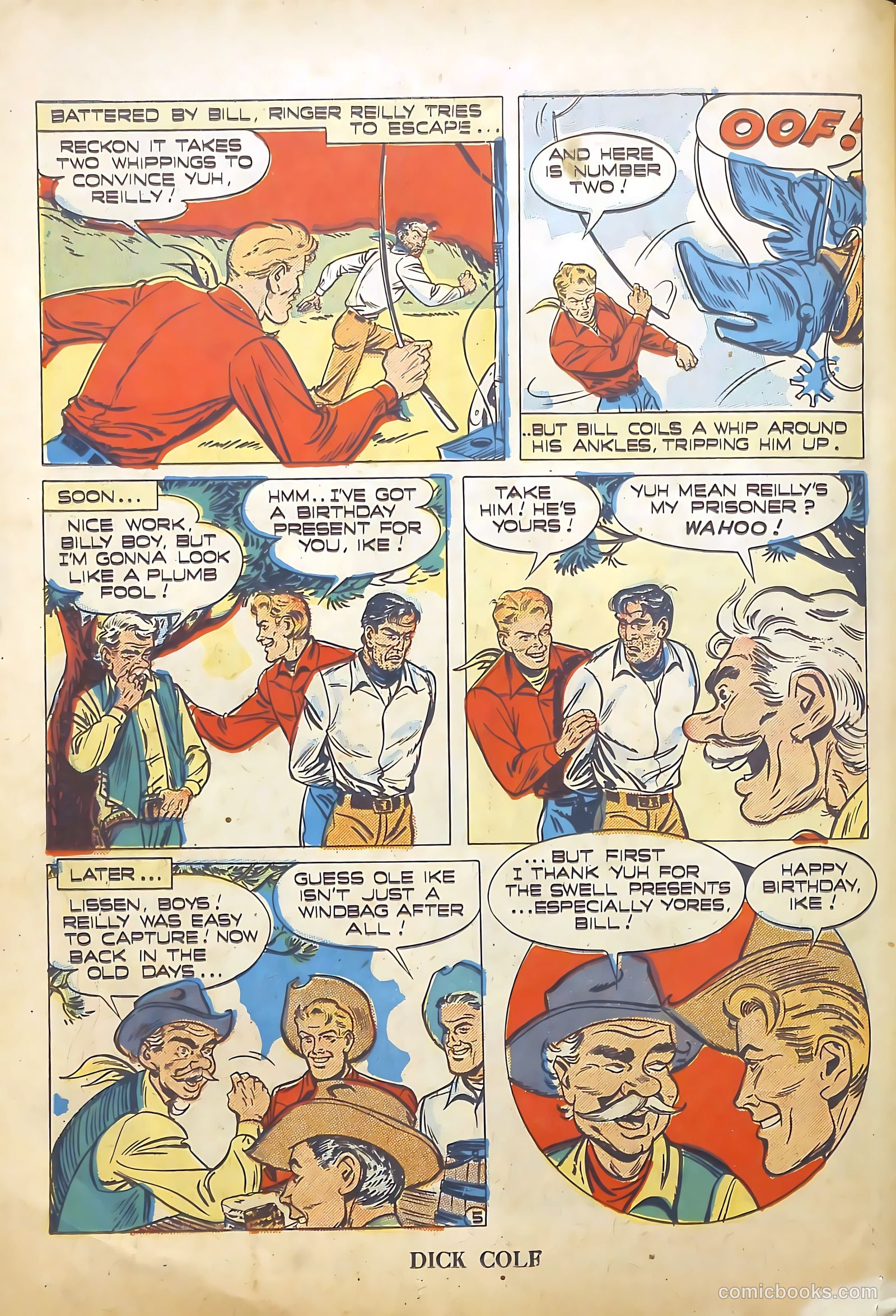 Dick Cole #2 (1948) — page 39 of 53