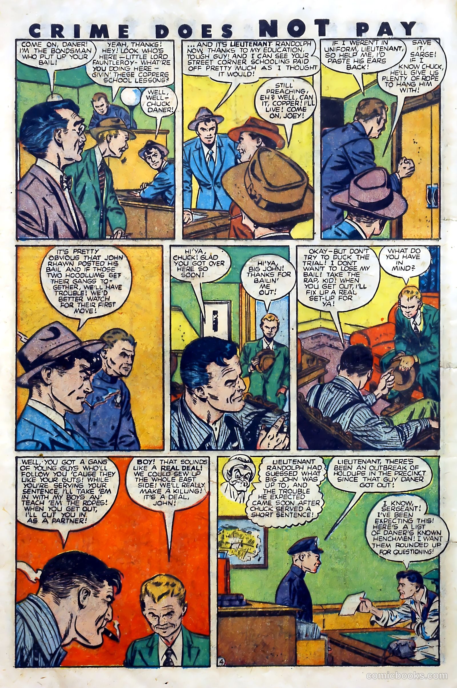Crime Does Not Pay #75 (1942) — page 6 of 52
