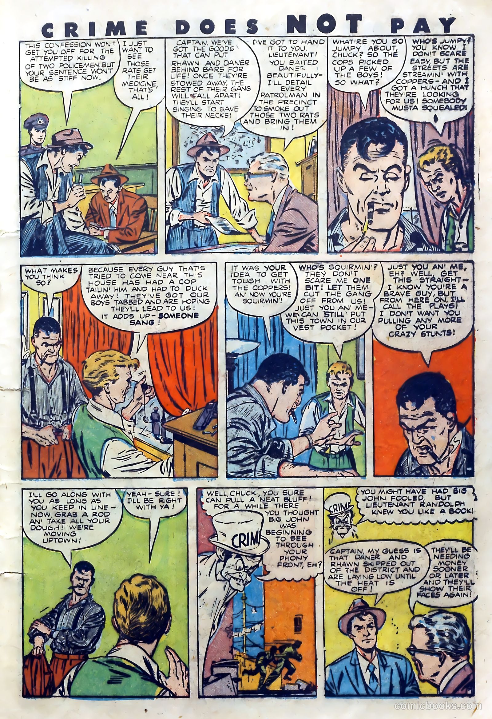 Crime Does Not Pay #75 (1942) — page 9 of 52