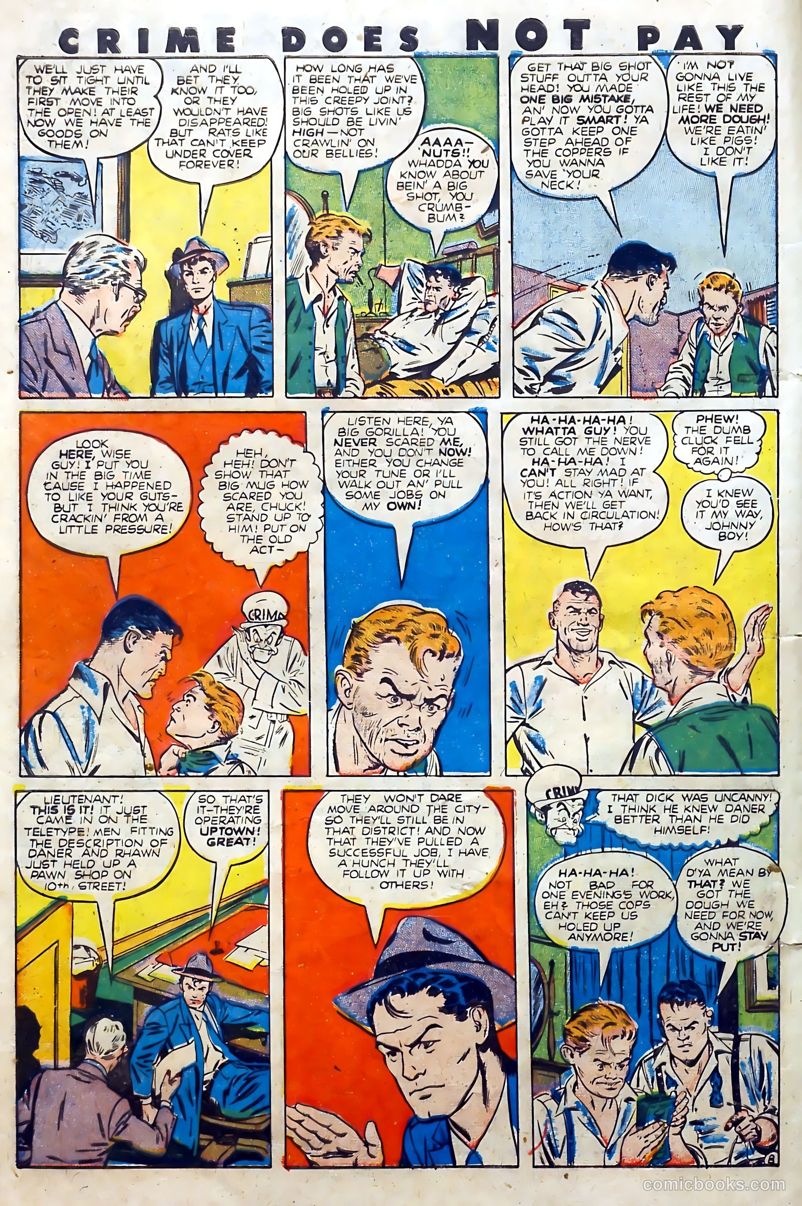 Crime Does Not Pay #75 (1942) — page 10 of 52