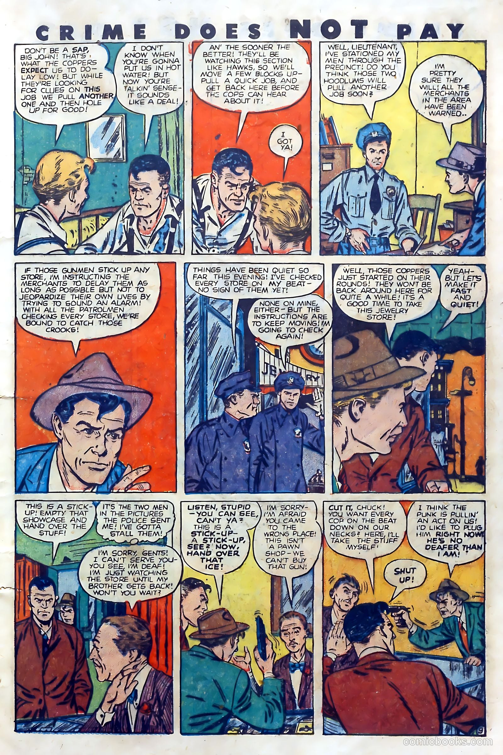 Crime Does Not Pay #75 (1942) — page 11 of 52