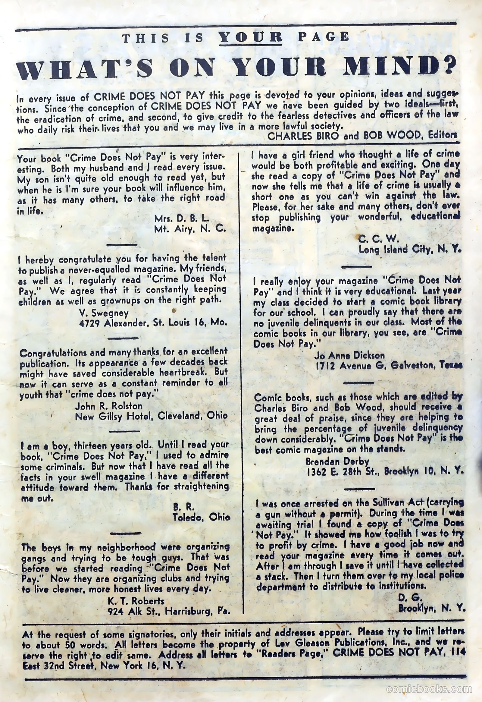 Crime Does Not Pay #75 (1942) — page 23 of 52