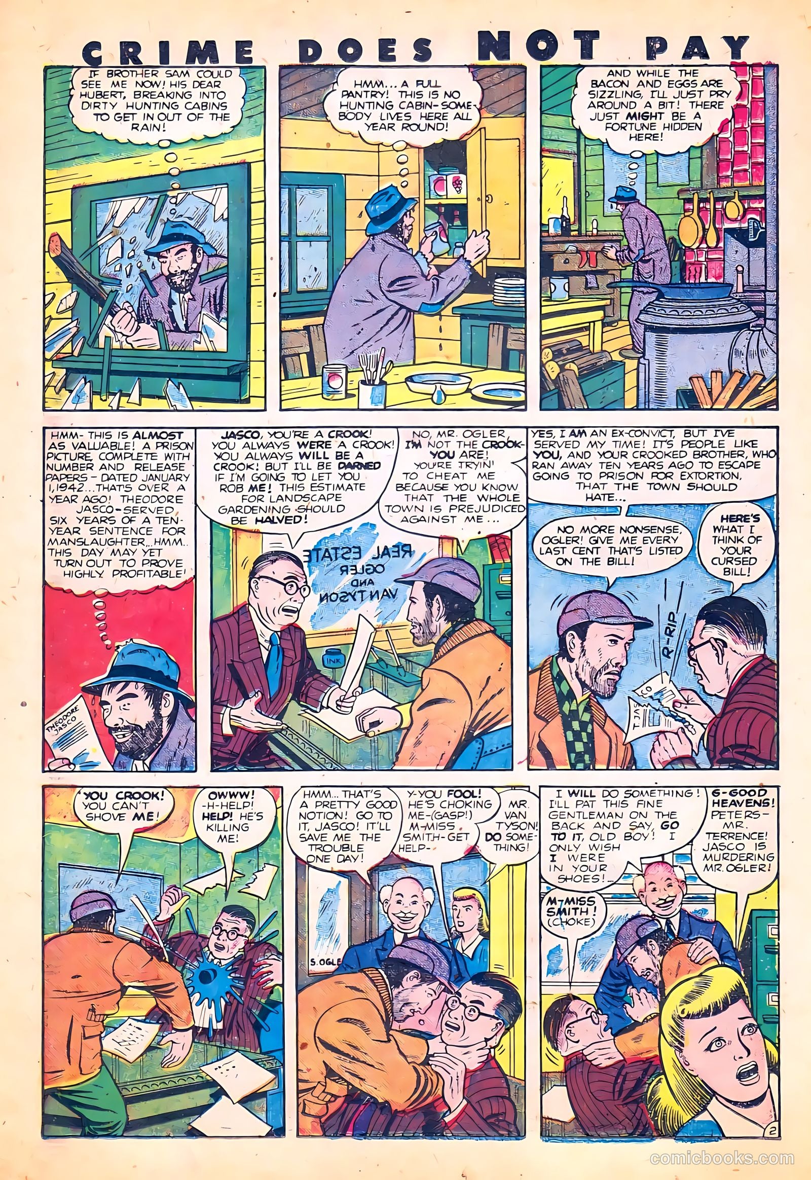 Crime Does Not Pay #75 (1942) — page 26 of 52