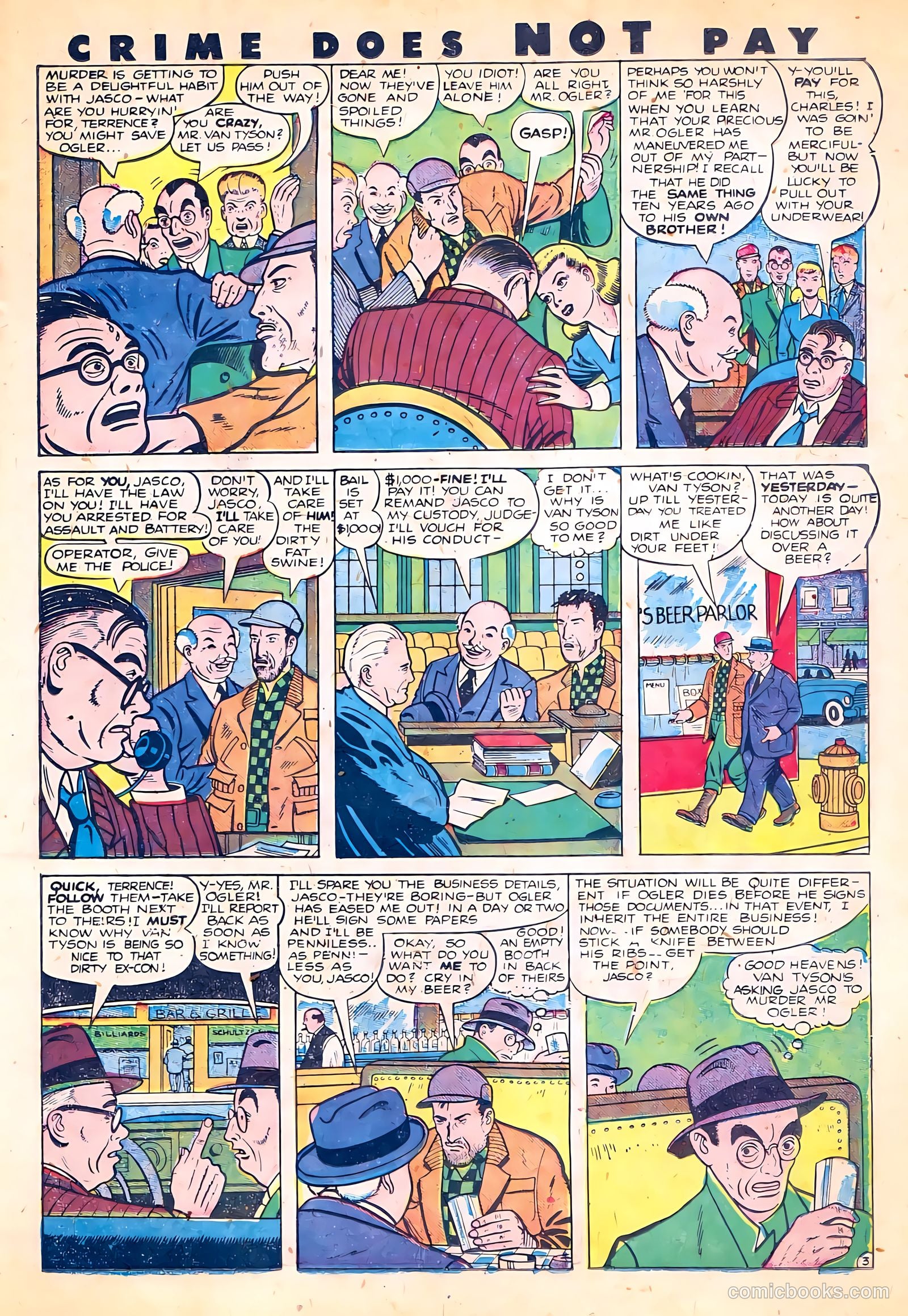 Crime Does Not Pay #75 (1942) — page 27 of 52