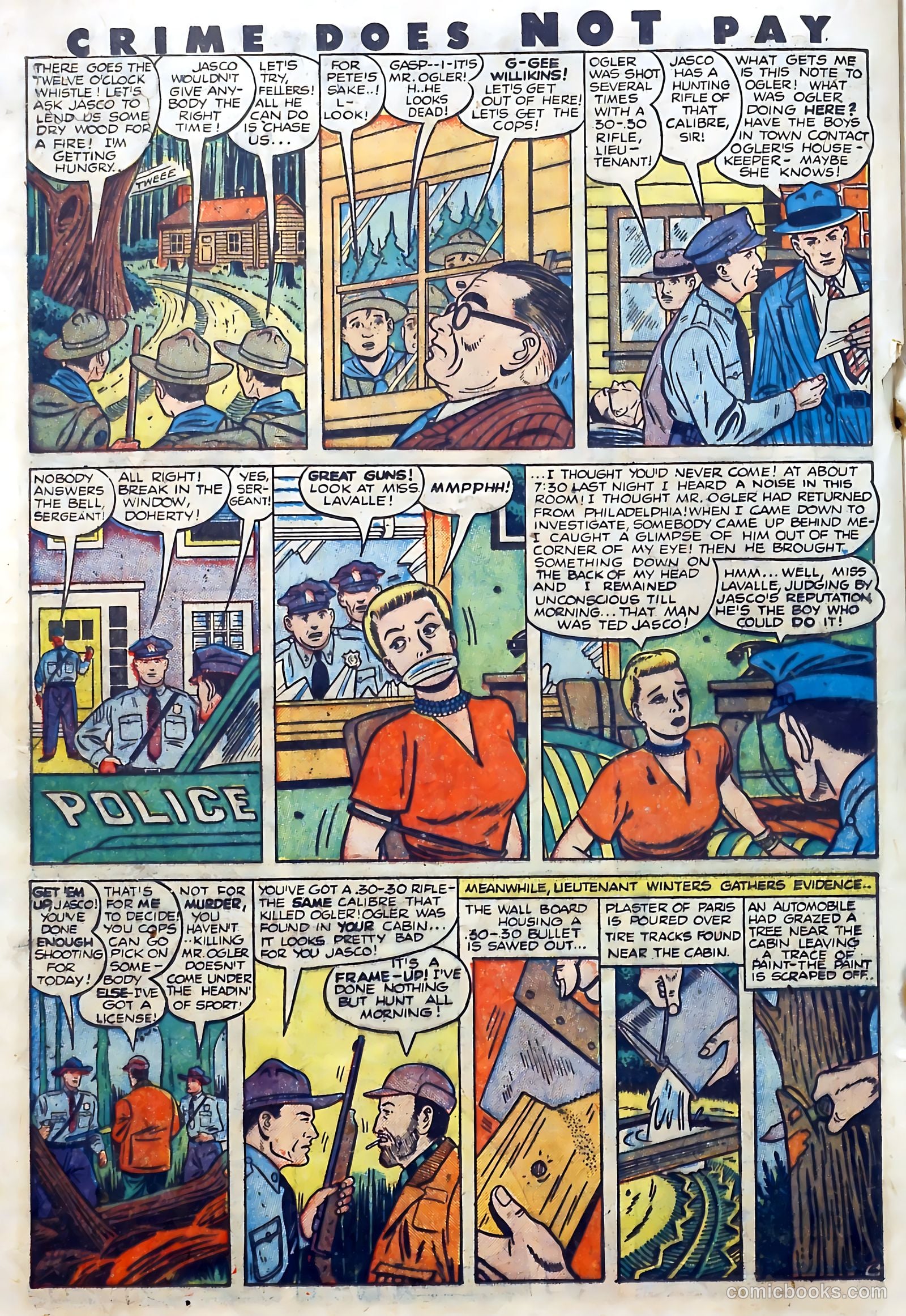 Crime Does Not Pay #75 (1942) — page 30 of 52