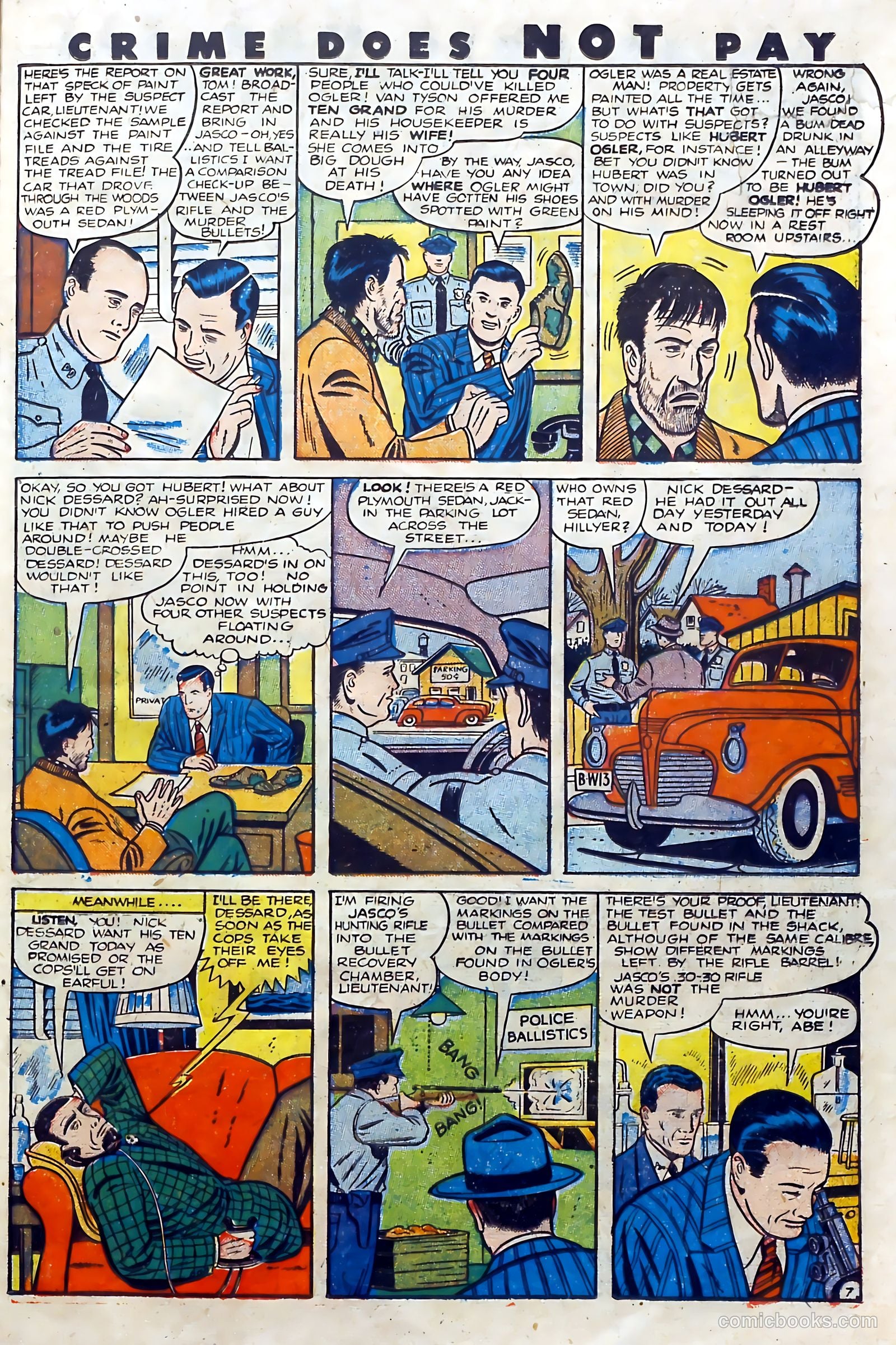 Crime Does Not Pay #75 (1942) — page 31 of 52