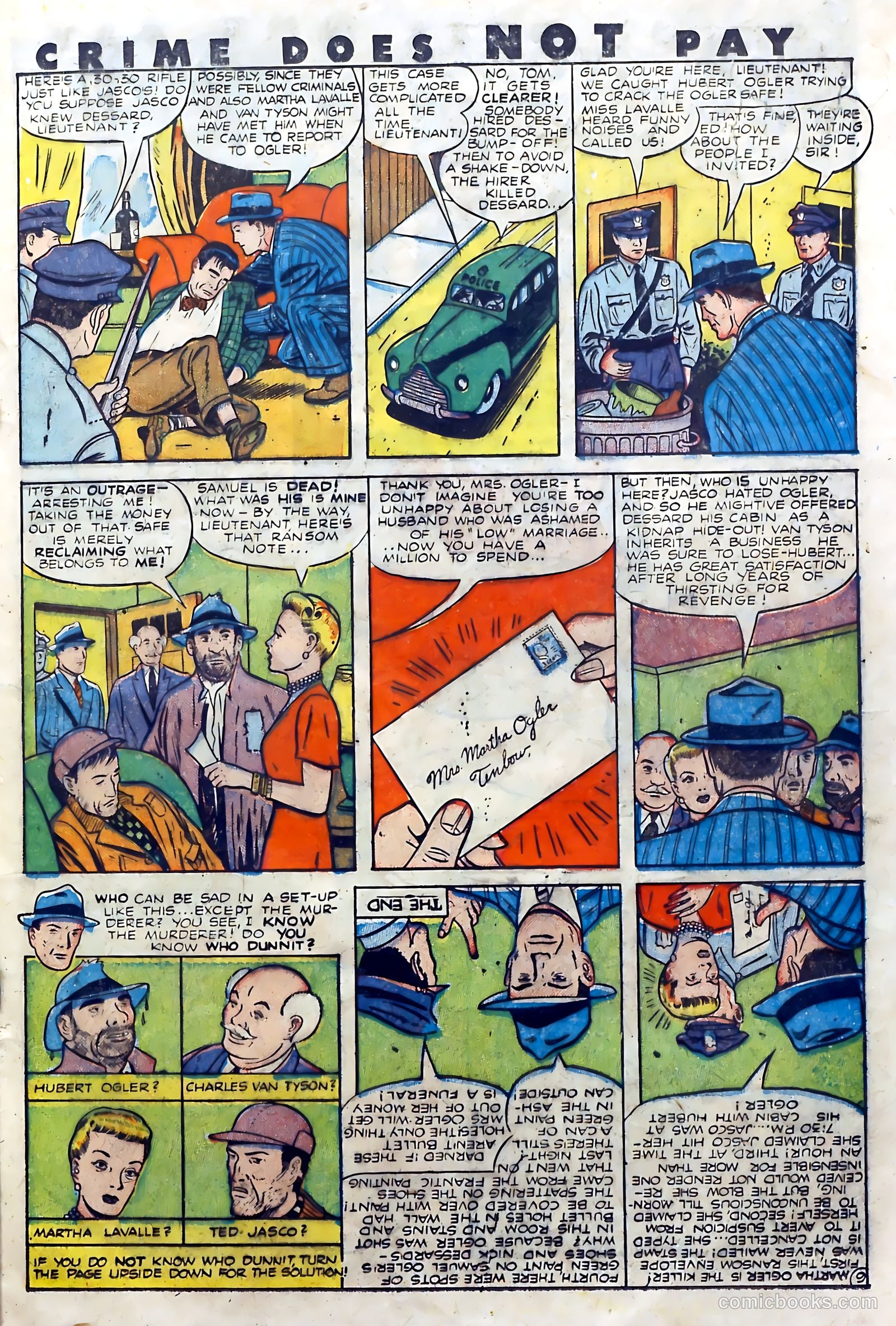 Crime Does Not Pay #75 (1942) — page 33 of 52