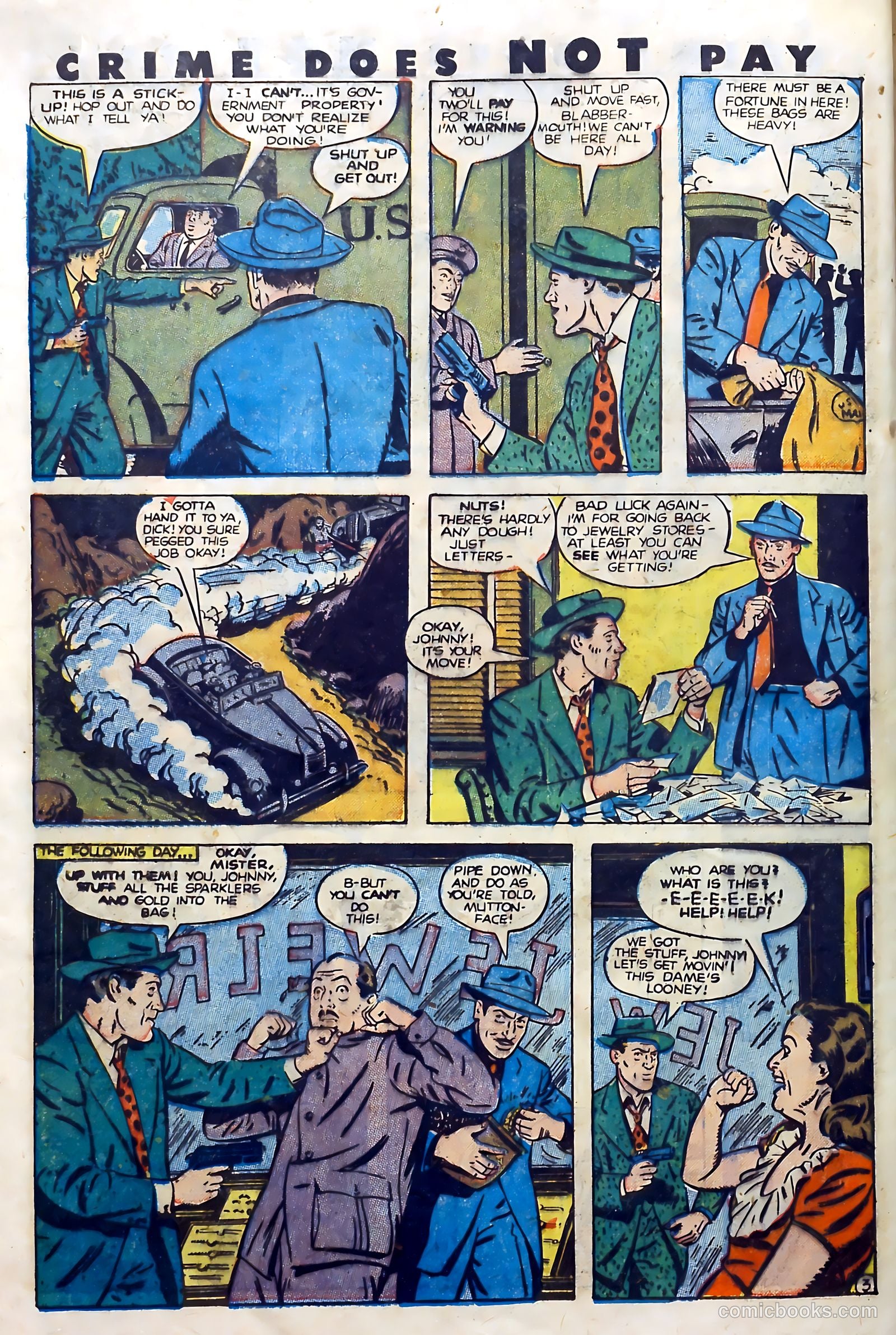 Crime Does Not Pay #75 (1942) — page 42 of 52