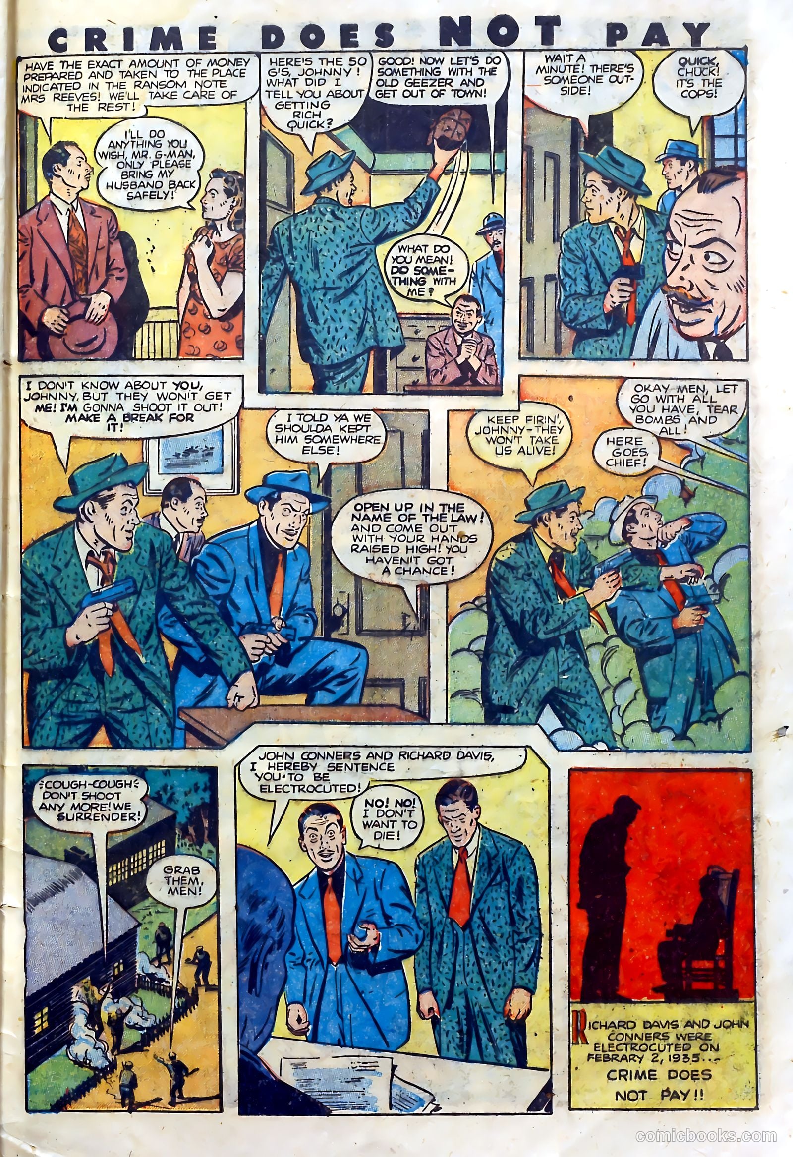 Crime Does Not Pay #75 (1942) — page 47 of 52