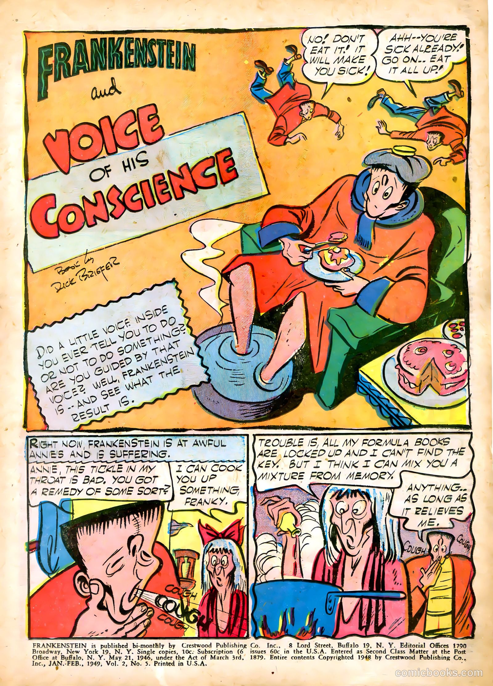 Frankenstein #17 (1945) — page 4 of 53