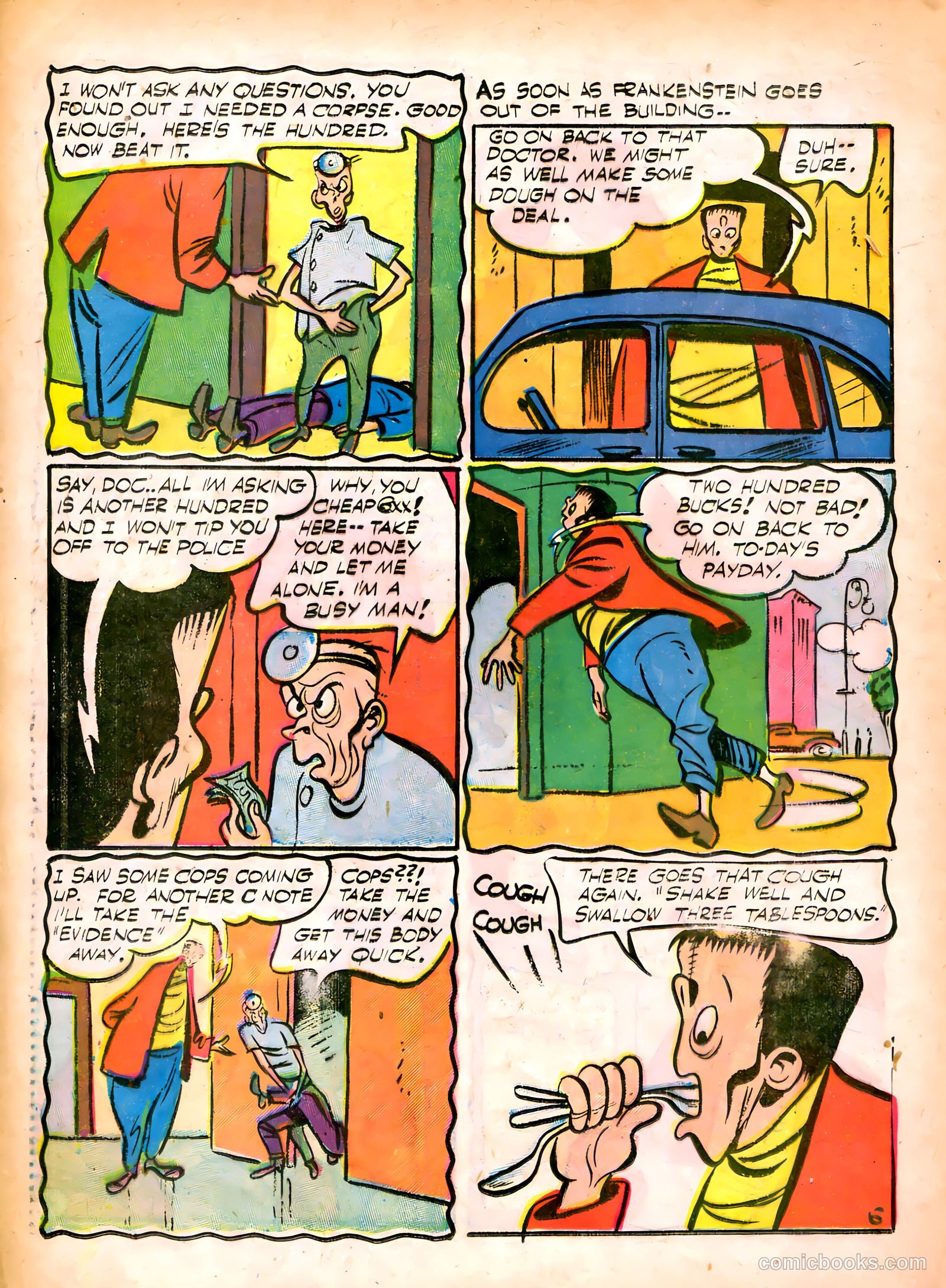 Frankenstein #17 (1945) — page 9 of 53