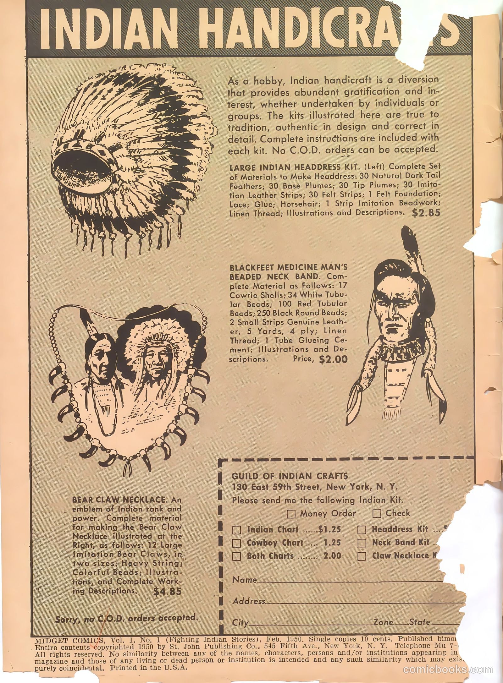 Midget Comics 1 - Fighting Indian Stories #1 — page 2 of 68