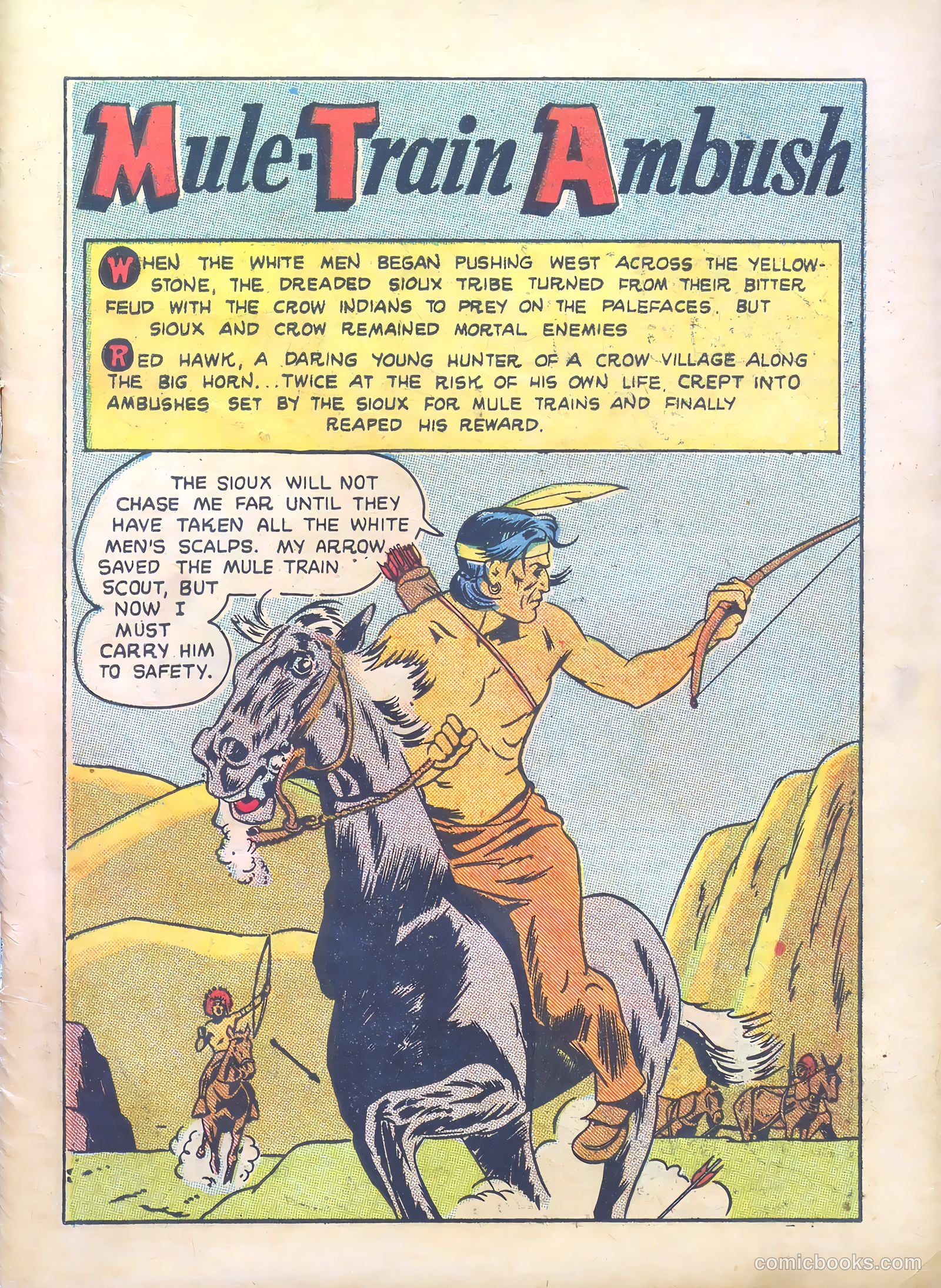 Midget Comics 1 - Fighting Indian Stories #1 — page 3 of 68
