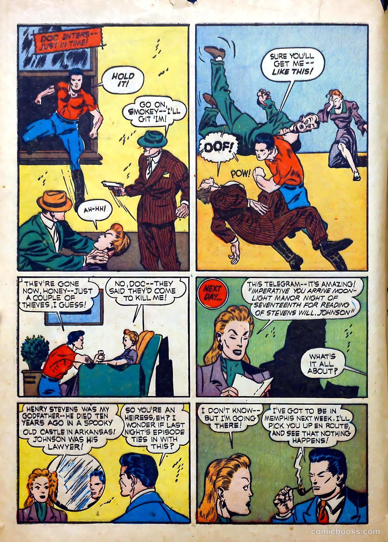 Thrilling Comics #16 (1940) — page 4 of 68