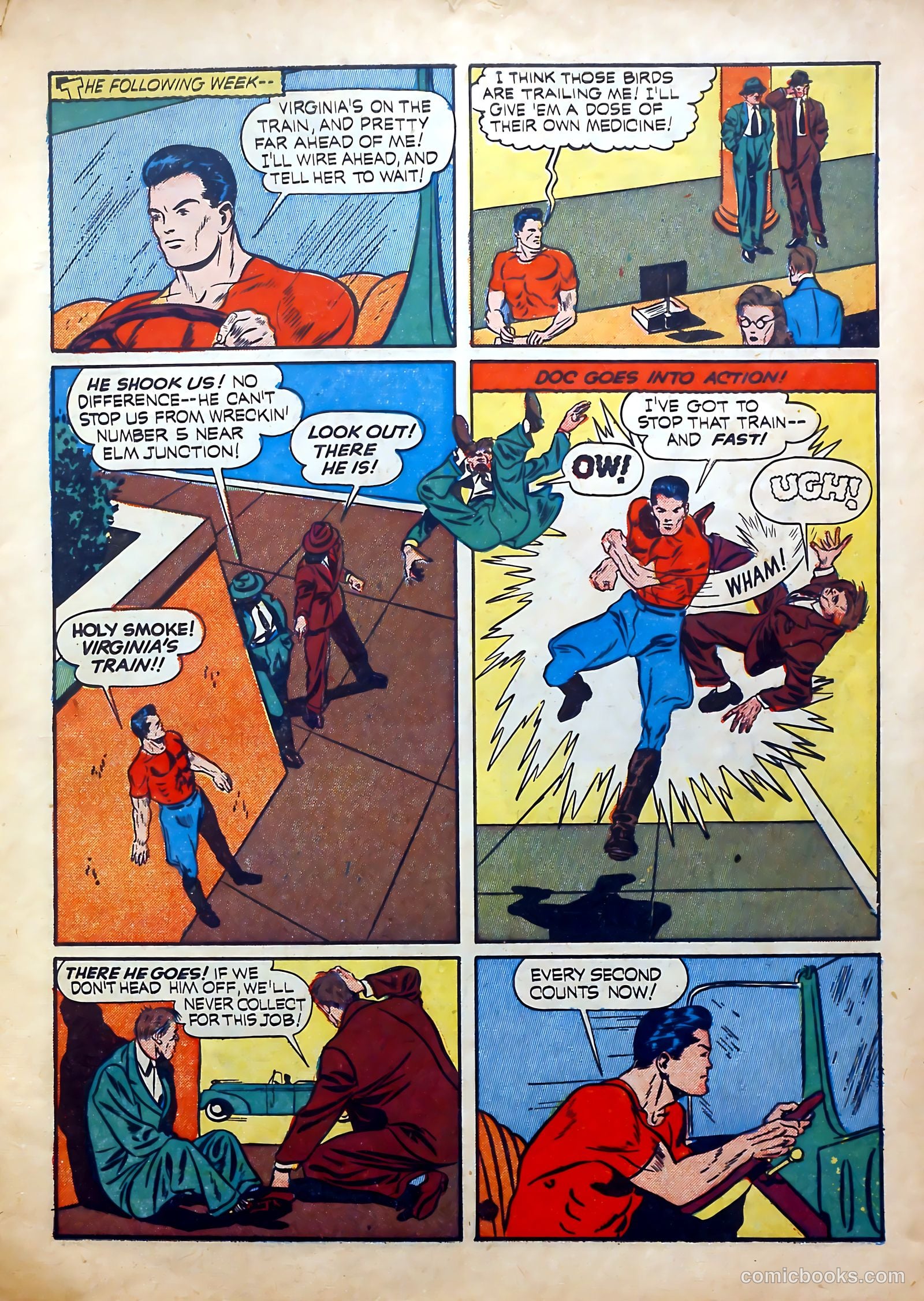 Thrilling Comics #16 (1940) — page 5 of 68