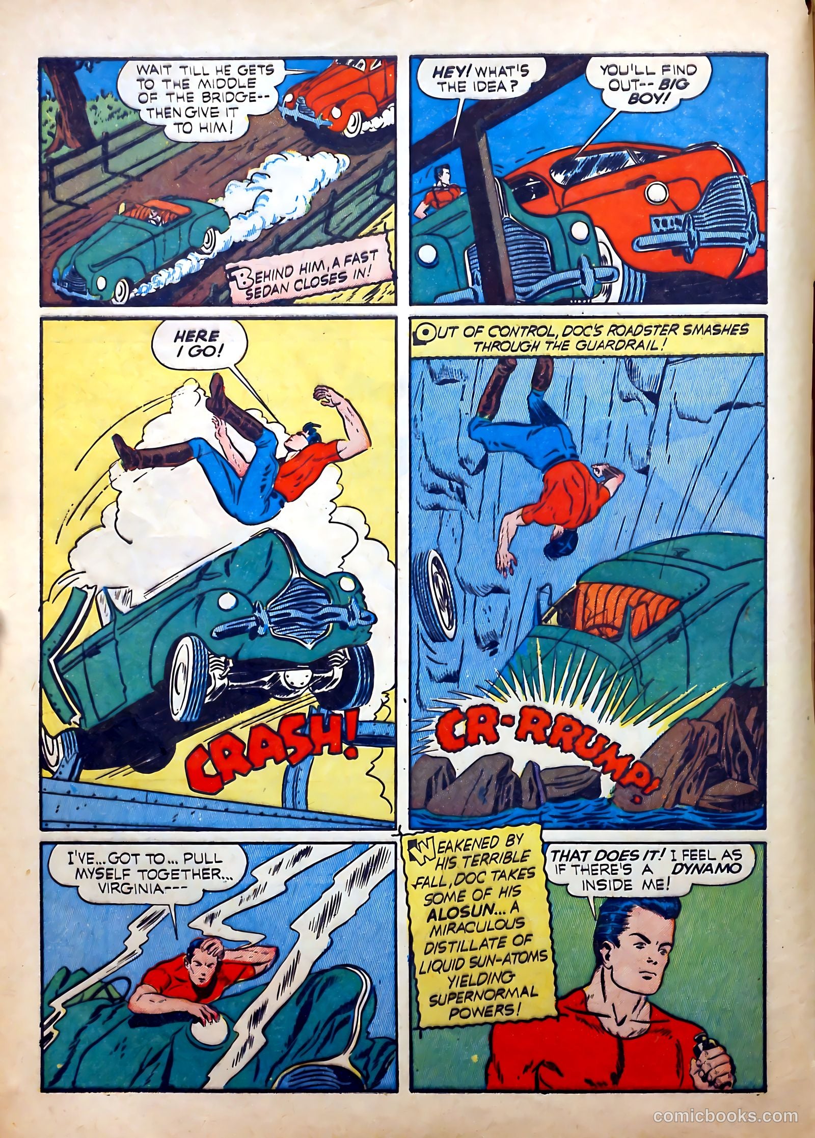 Thrilling Comics #16 (1940) — page 6 of 68