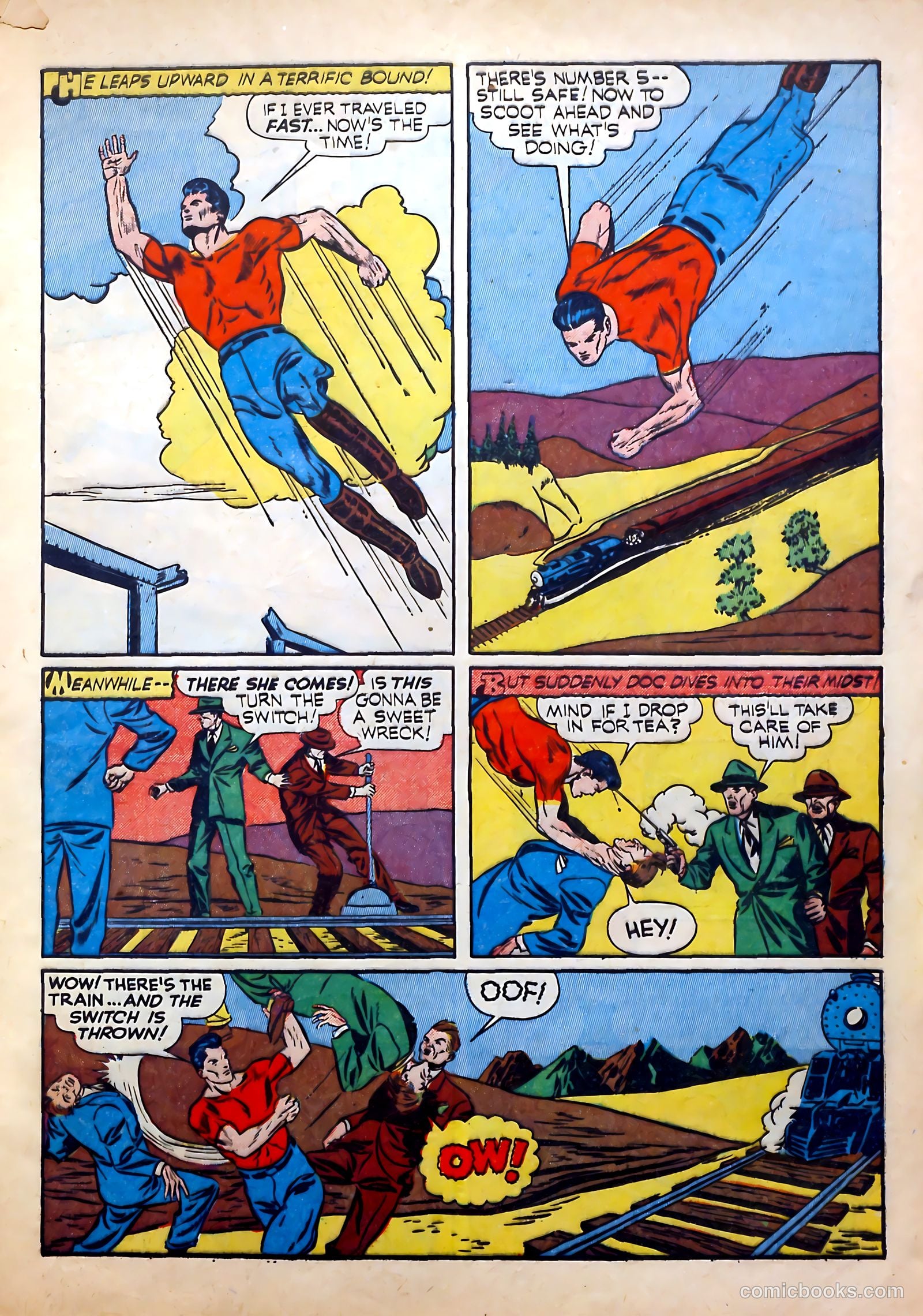 Thrilling Comics #16 (1940) — page 7 of 68