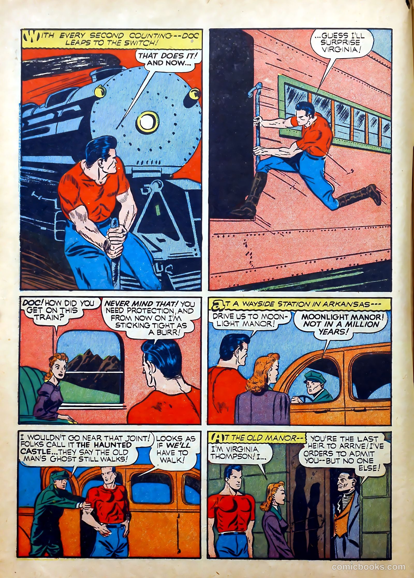Thrilling Comics #16 (1940) — page 8 of 68