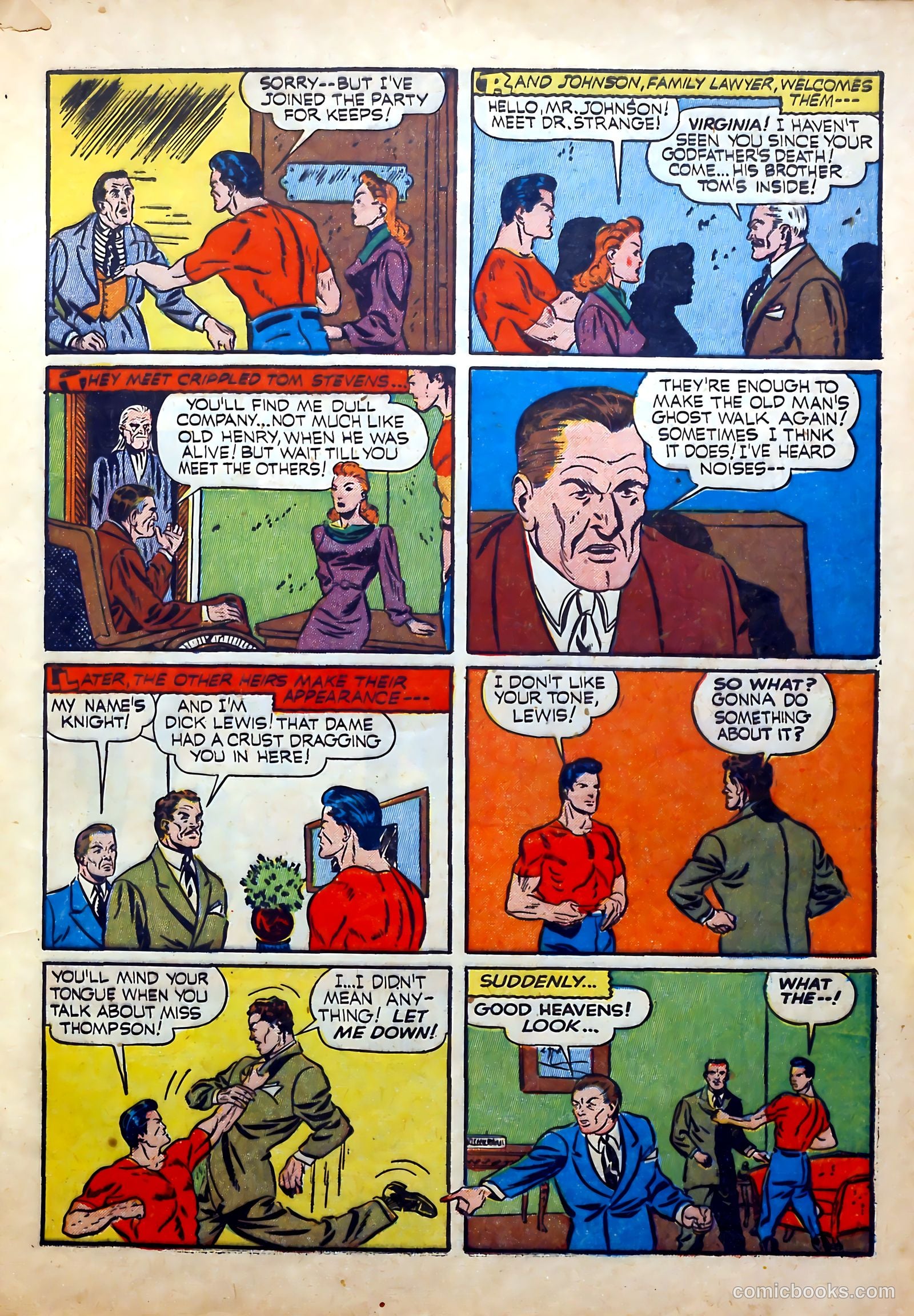 Thrilling Comics #16 (1940) — page 9 of 68