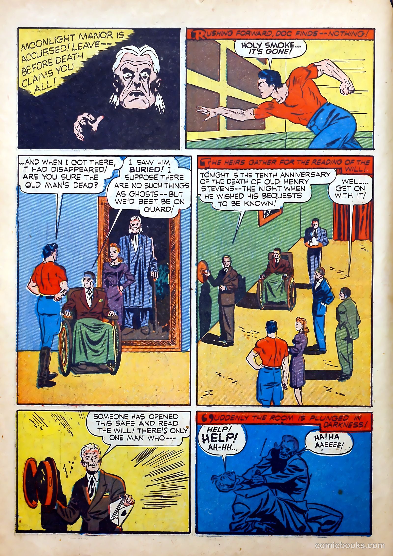Thrilling Comics #16 (1940) — page 10 of 68