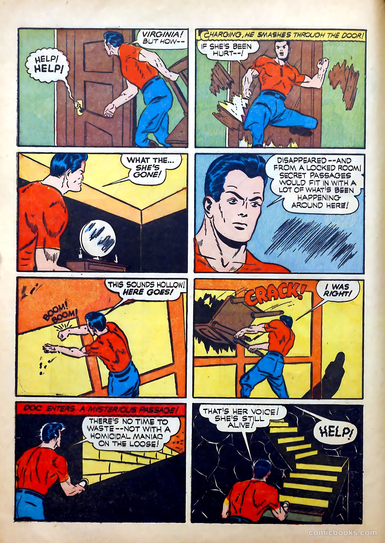 Thrilling Comics #16 (1940) — page 14 of 68