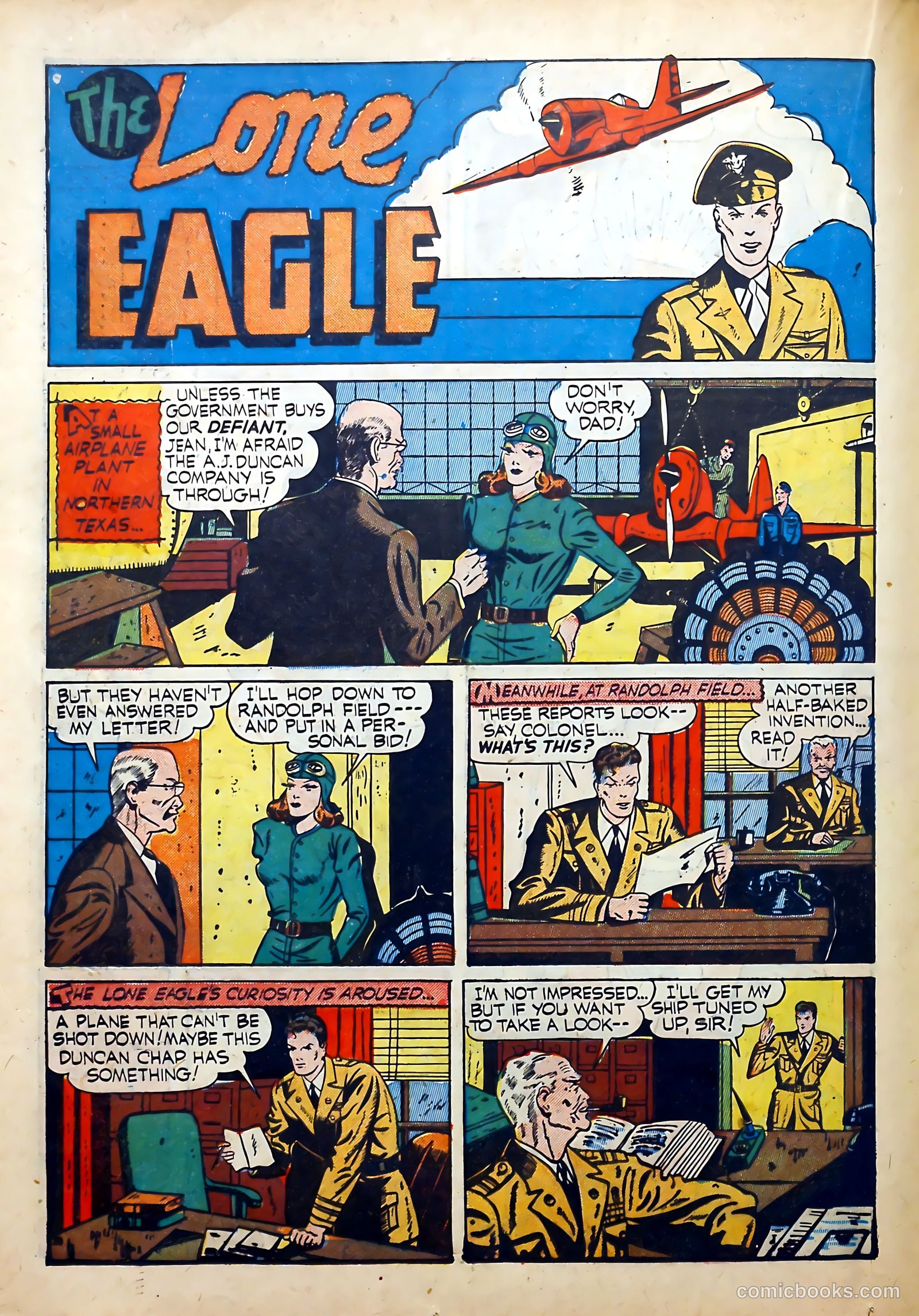 Thrilling Comics #16 (1940) — page 34 of 68