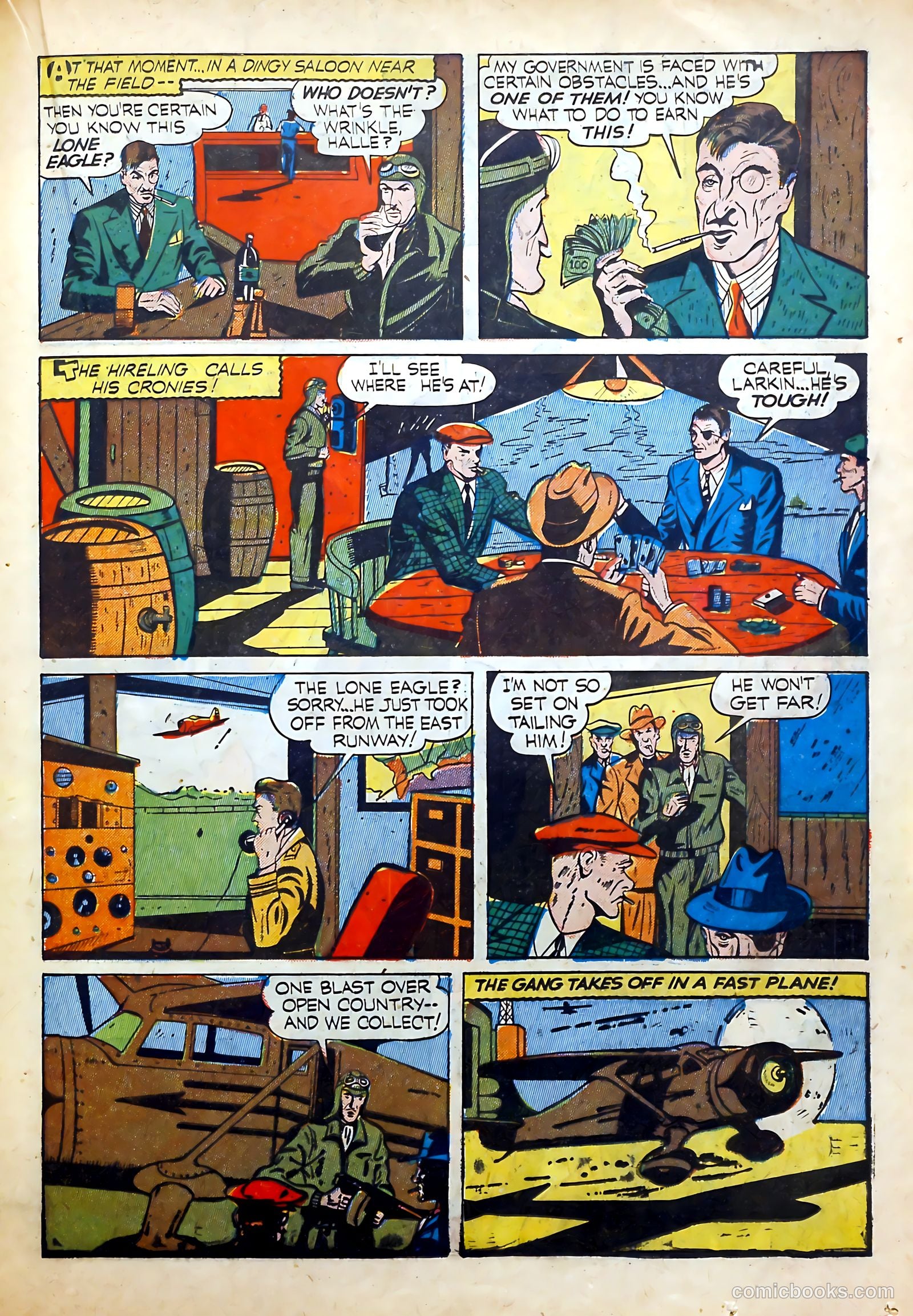 Thrilling Comics #16 (1940) — page 35 of 68