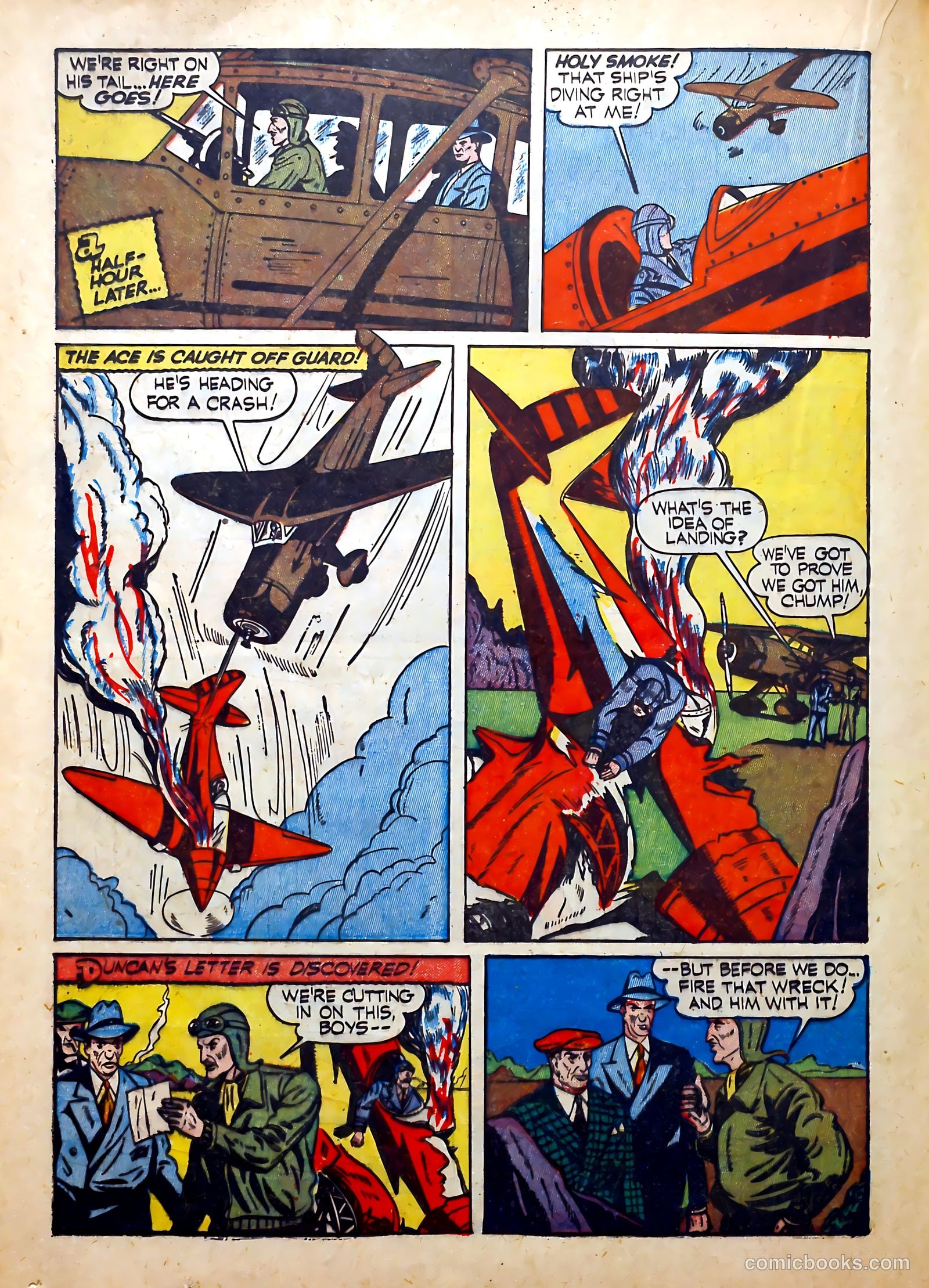 Thrilling Comics #16 (1940) — page 36 of 68