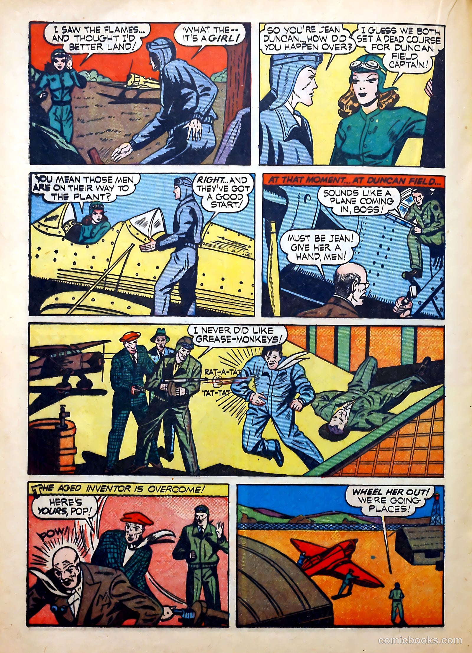 Thrilling Comics #16 (1940) — page 38 of 68