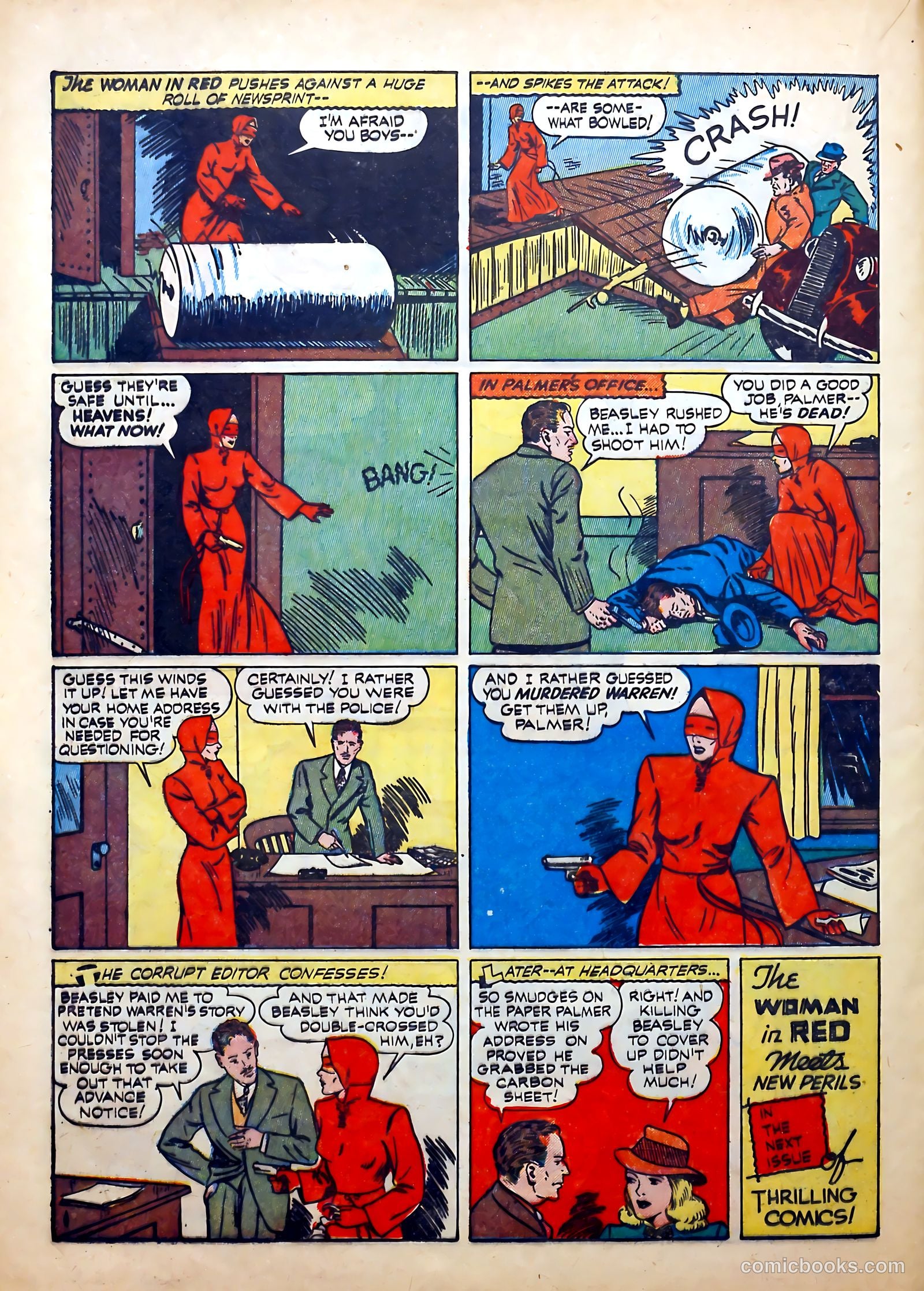 Thrilling Comics #16 (1940) — page 46 of 68