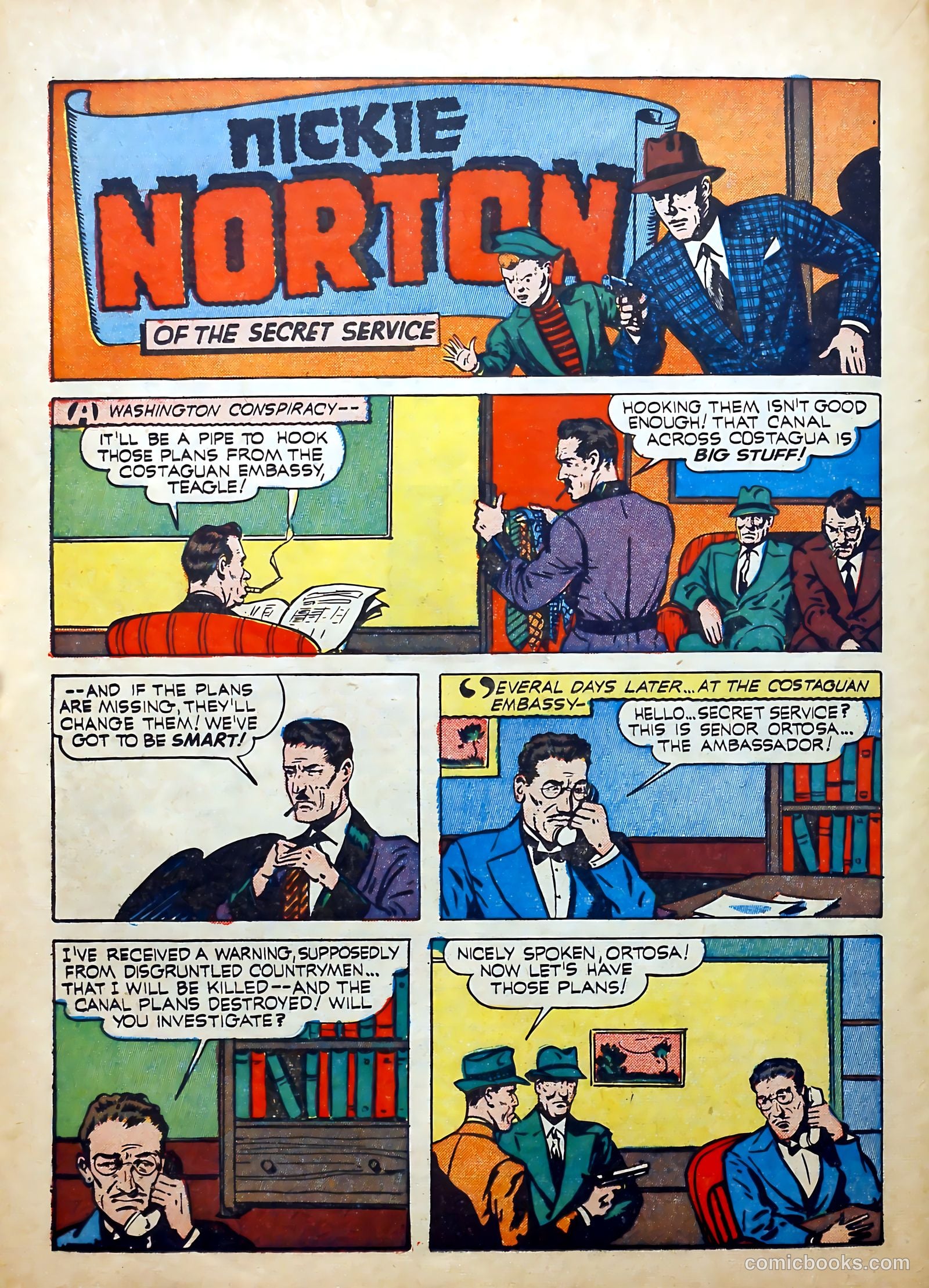 Thrilling Comics #16 (1940) — page 48 of 68