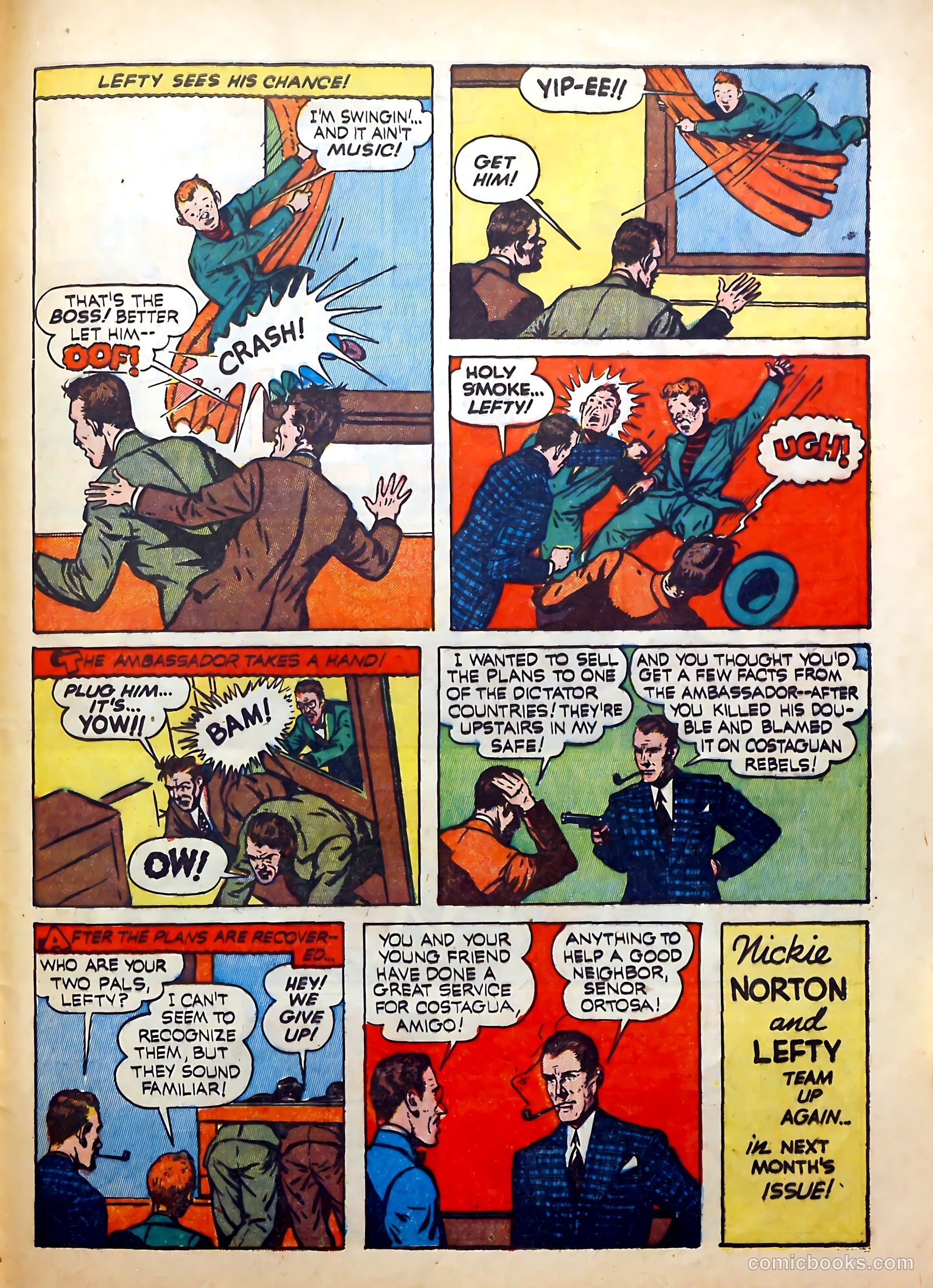 Thrilling Comics #16 (1940) — page 55 of 68