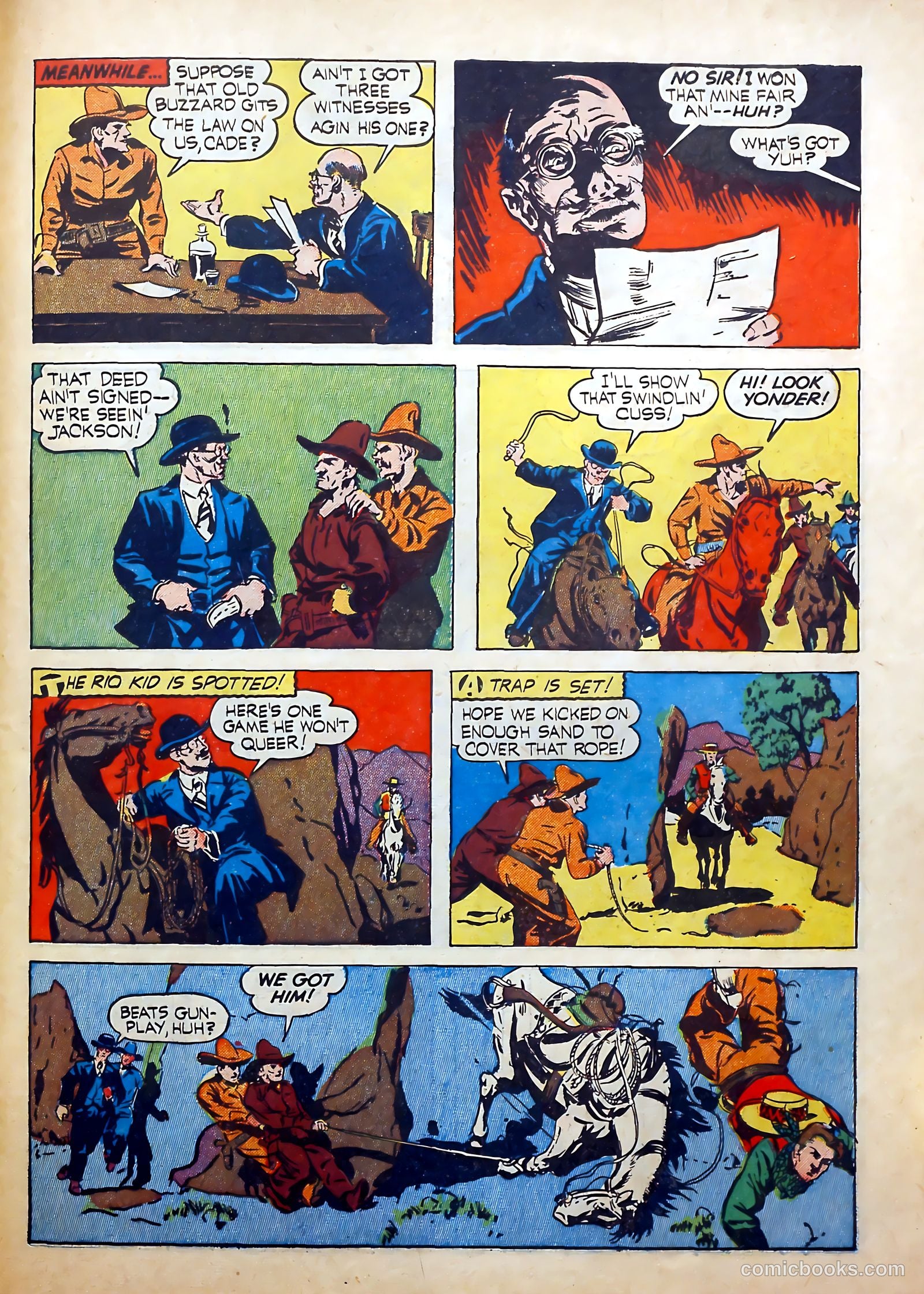 Thrilling Comics #16 (1940) — page 61 of 68